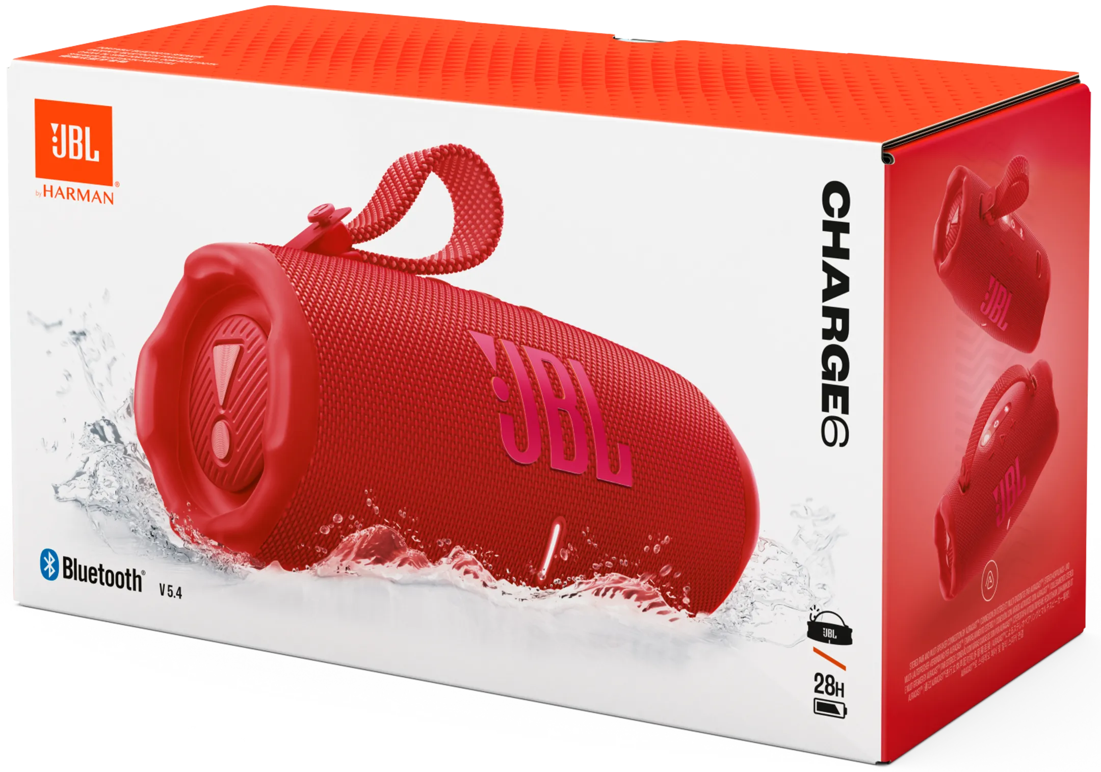 JBL Enceinte Bluetooth Charge 6 - Rouge image