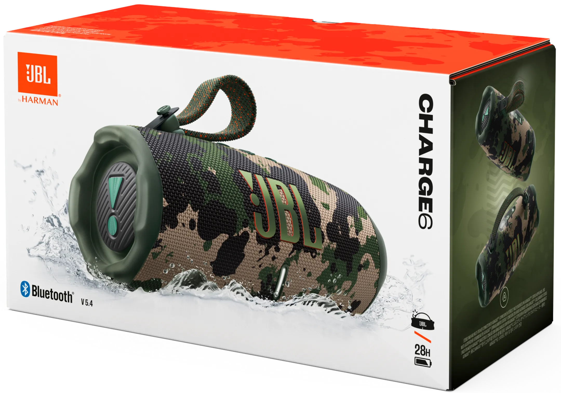 JBL Enceinte Bluetooth Charge 6 - Squad image