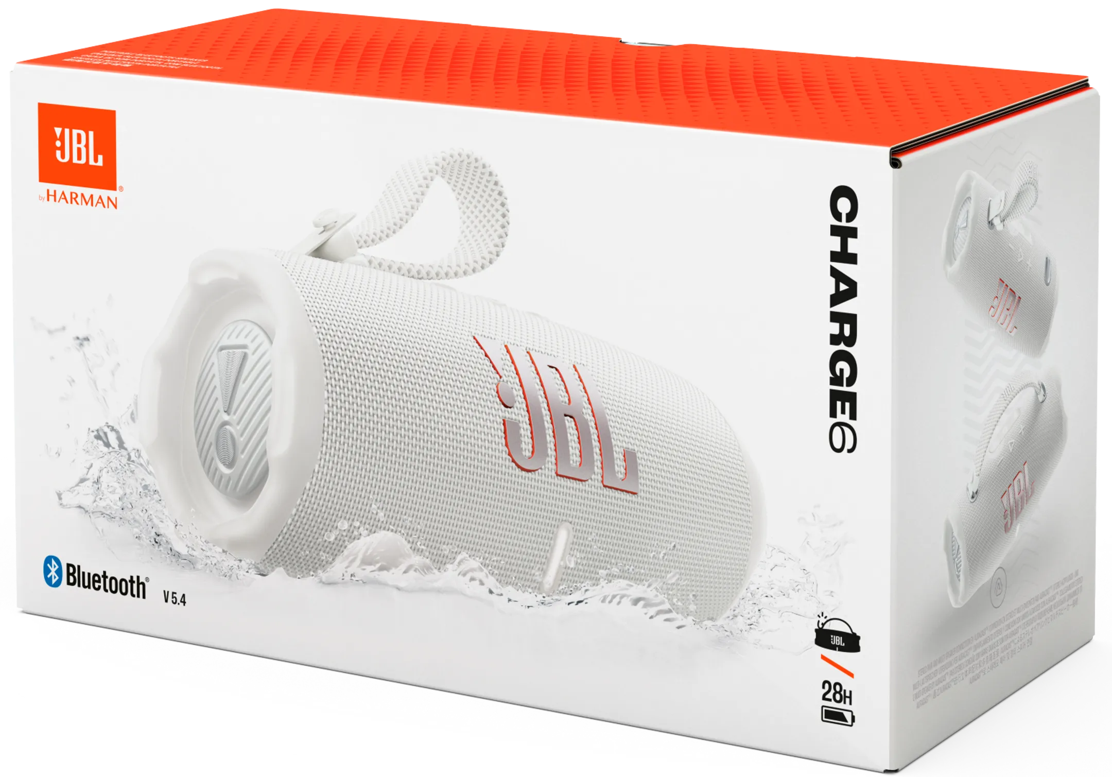 JBL Bluetooth-Lautsprecher Charge 6 - Weiss image