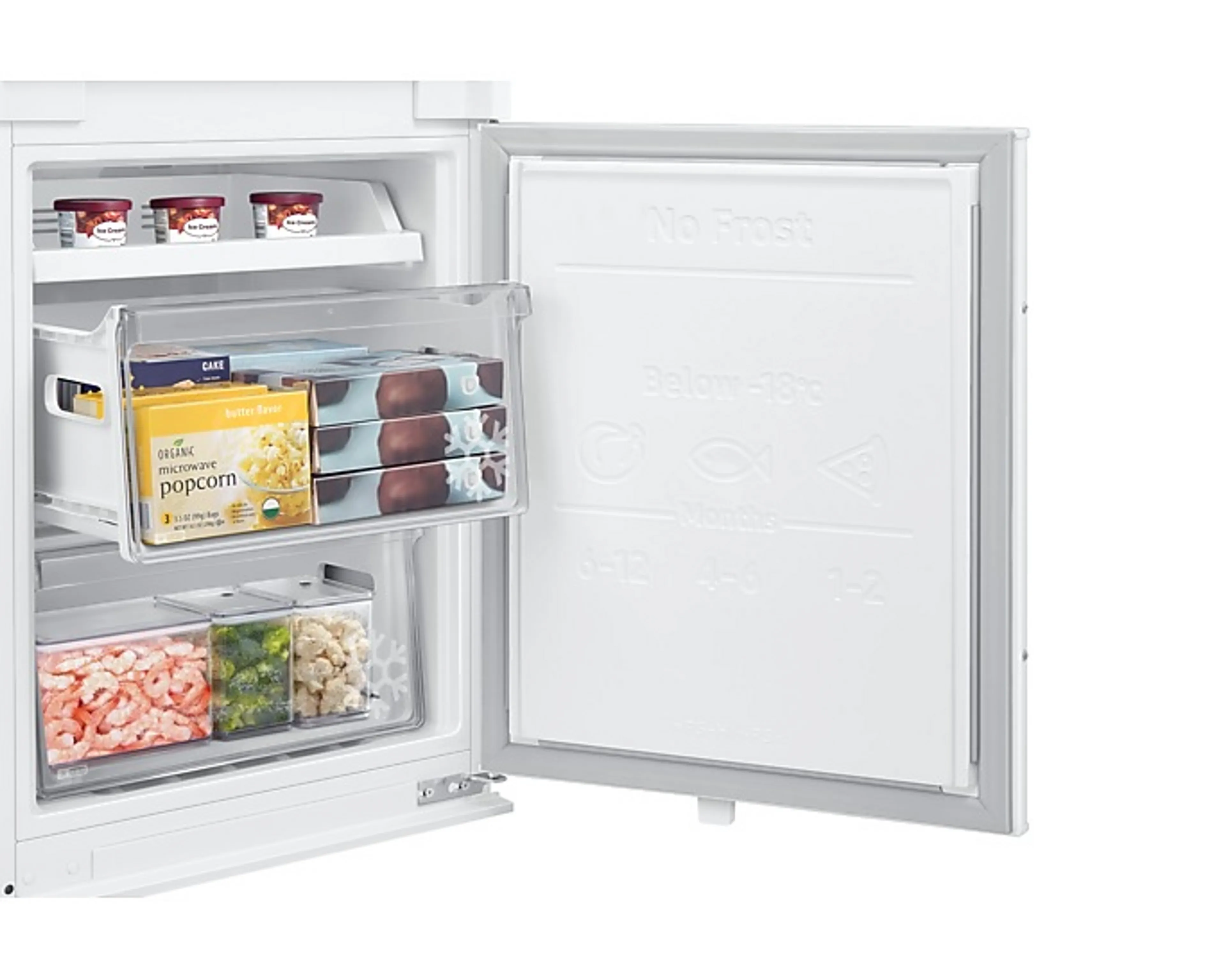 Samsung Combi frigo congélateur encastrable BRB80F26BCS0EF image