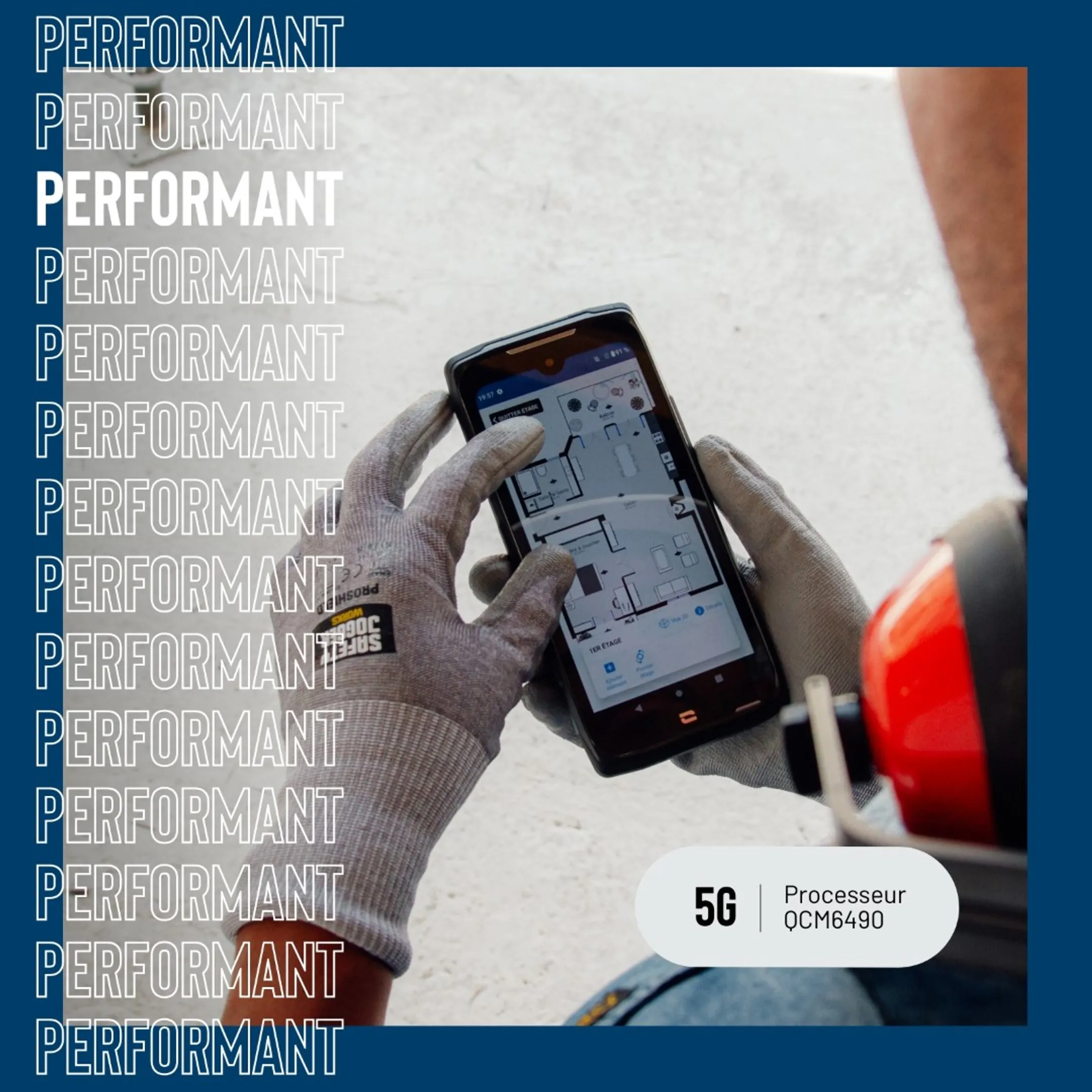 Crosscall Smartphone Core-Z5 - 128Go - Noir image