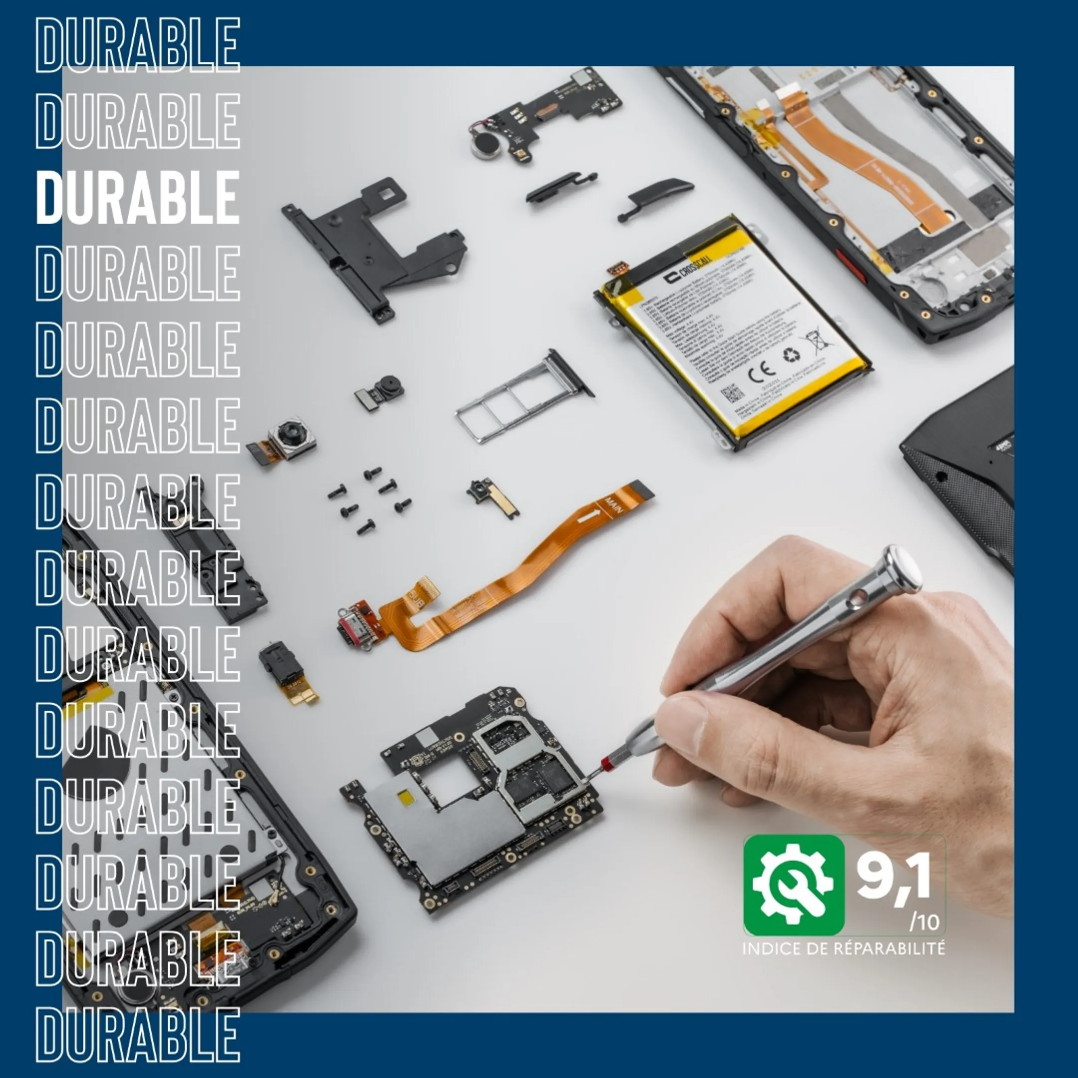 Crosscall Smartphone Core-Z5 - 128Go - Noir image