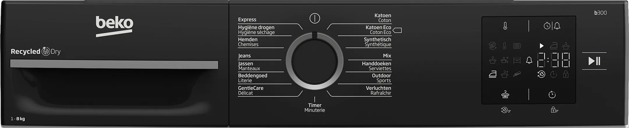 Beko Wäschetrockner Wärmepumpe BM3T3823B image