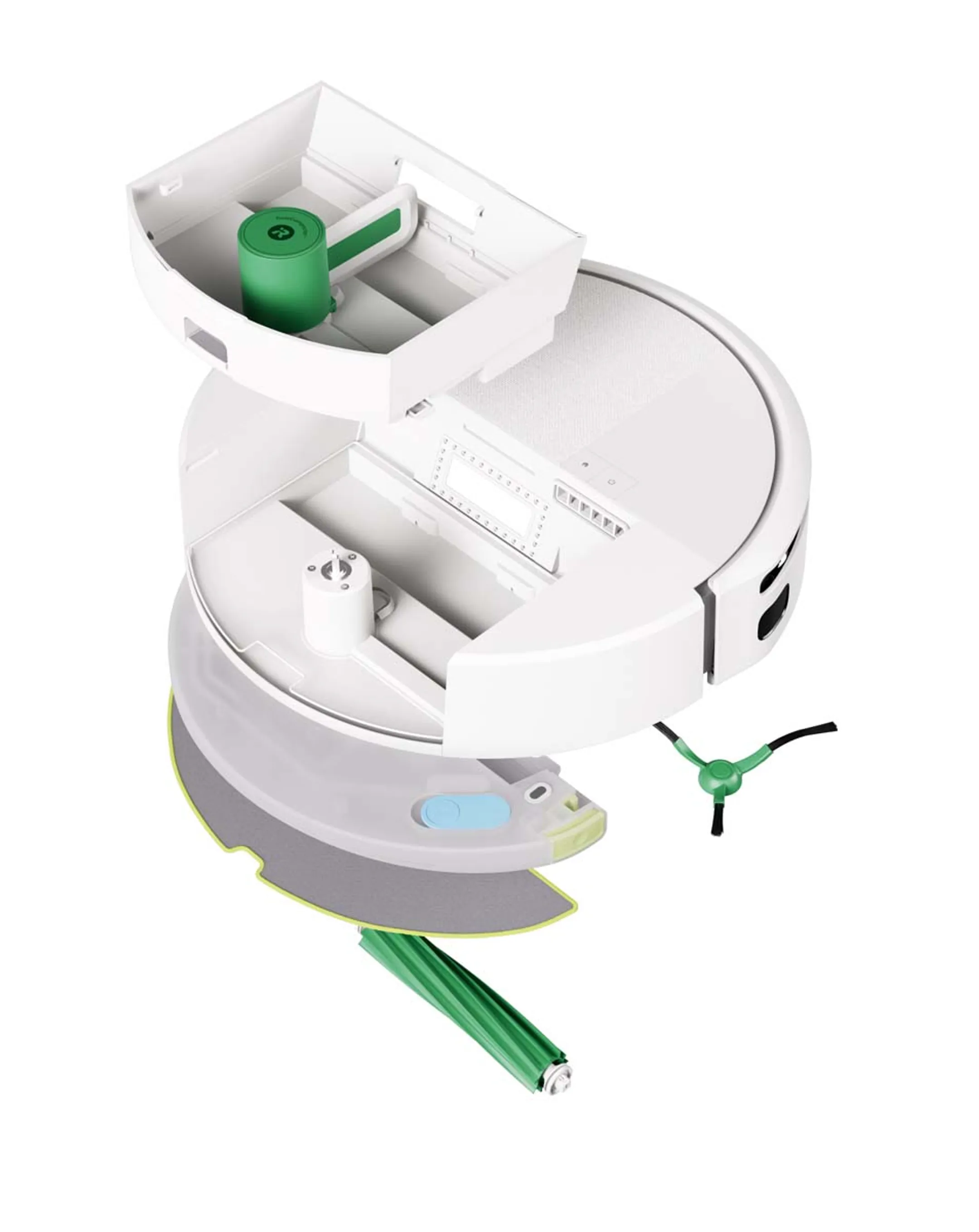 iRobot Robot Aspirateur laveur 205 DustCompactor Combo - Noir image