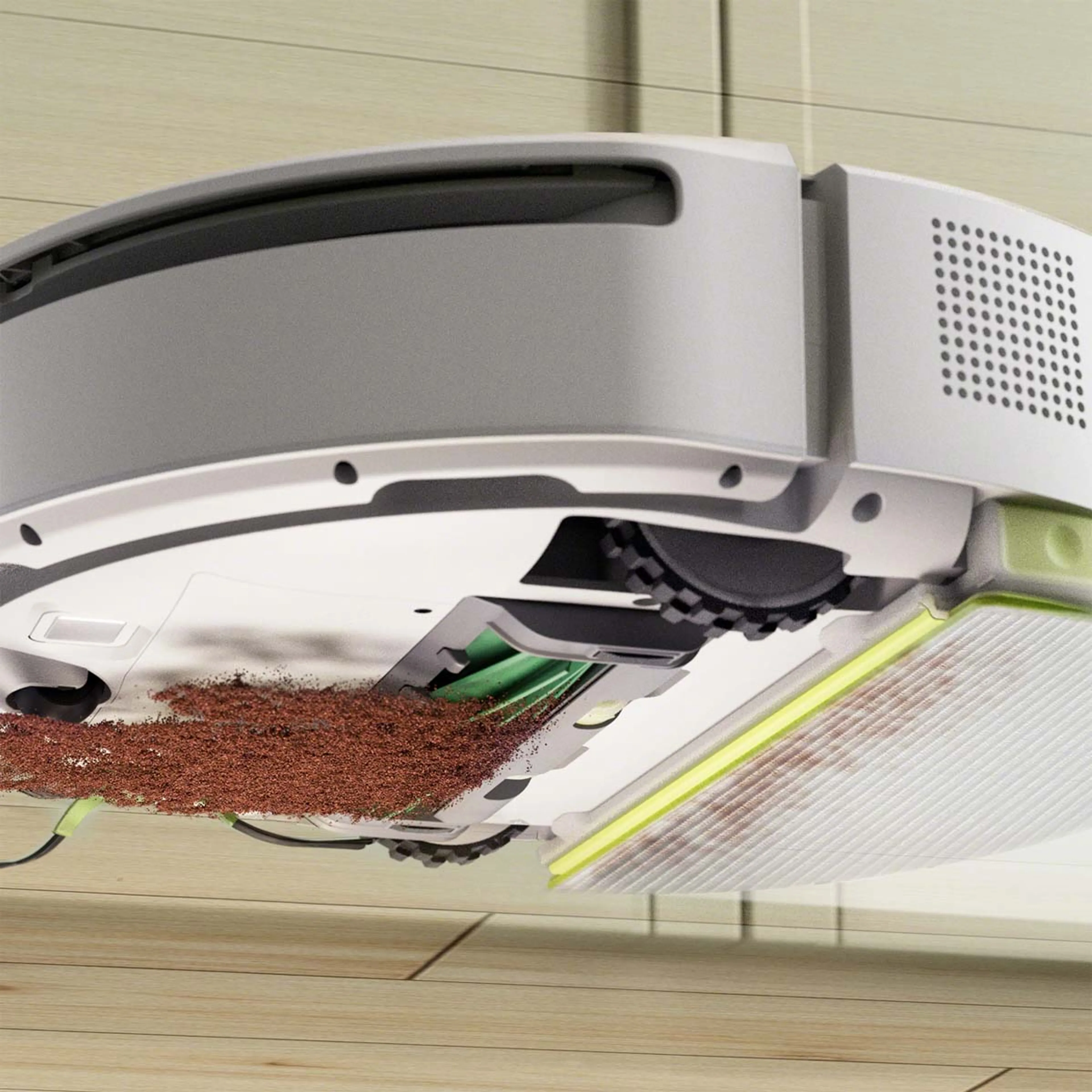 iRobot Robot vacuum cleaner 205 DustCompactor Combo - Black image