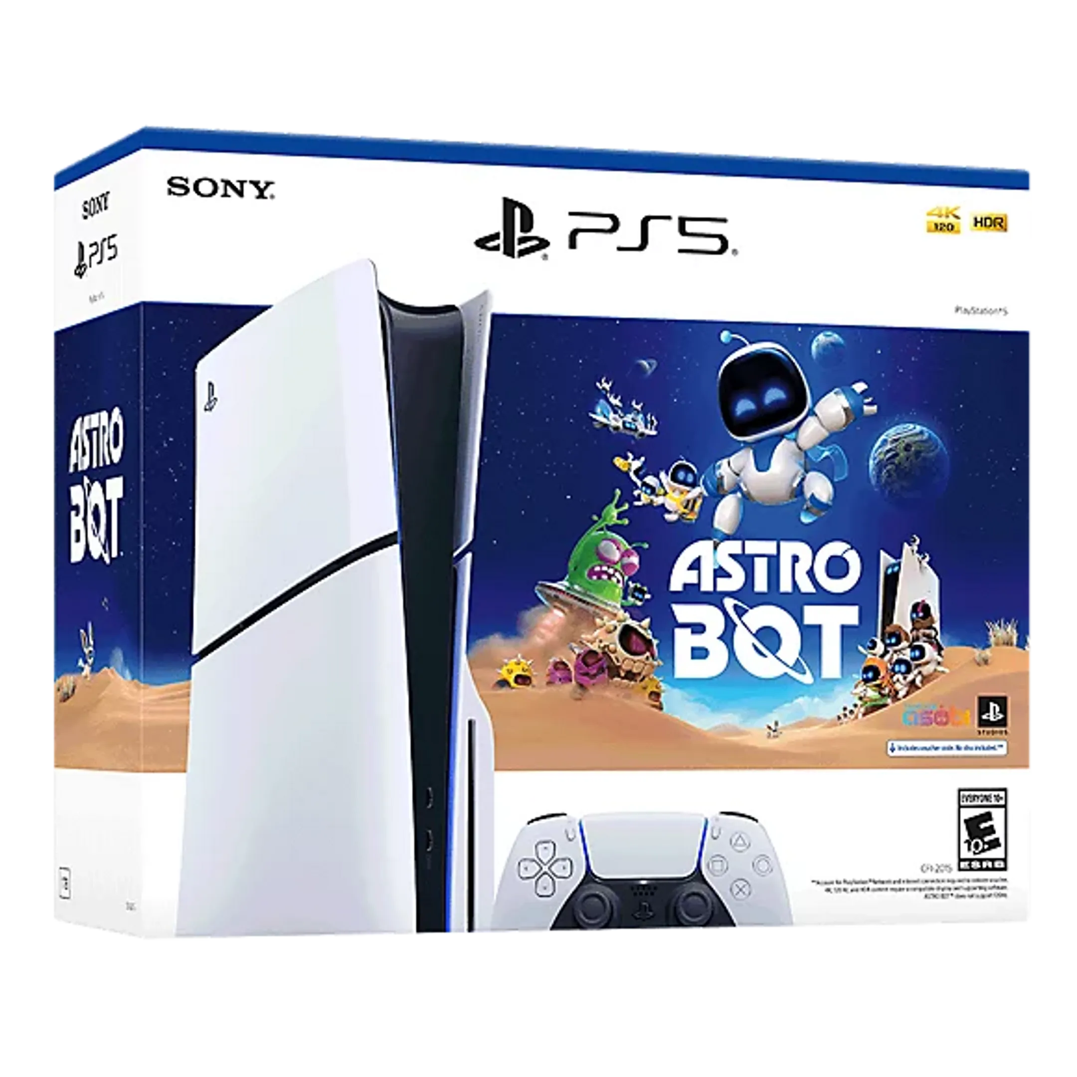 PS5 Slim Standard Edition console + AstroBot