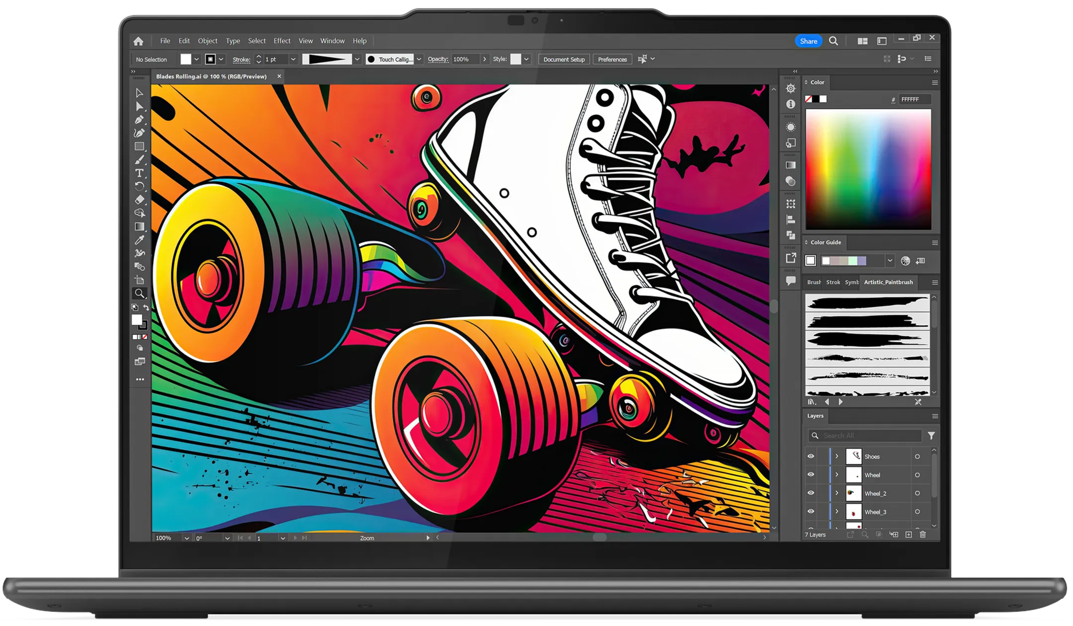Lenovo Laptop 2-en-1 Yoga 7 Ultra 7 32Go 1To - AZERTY - 14IML9 image
