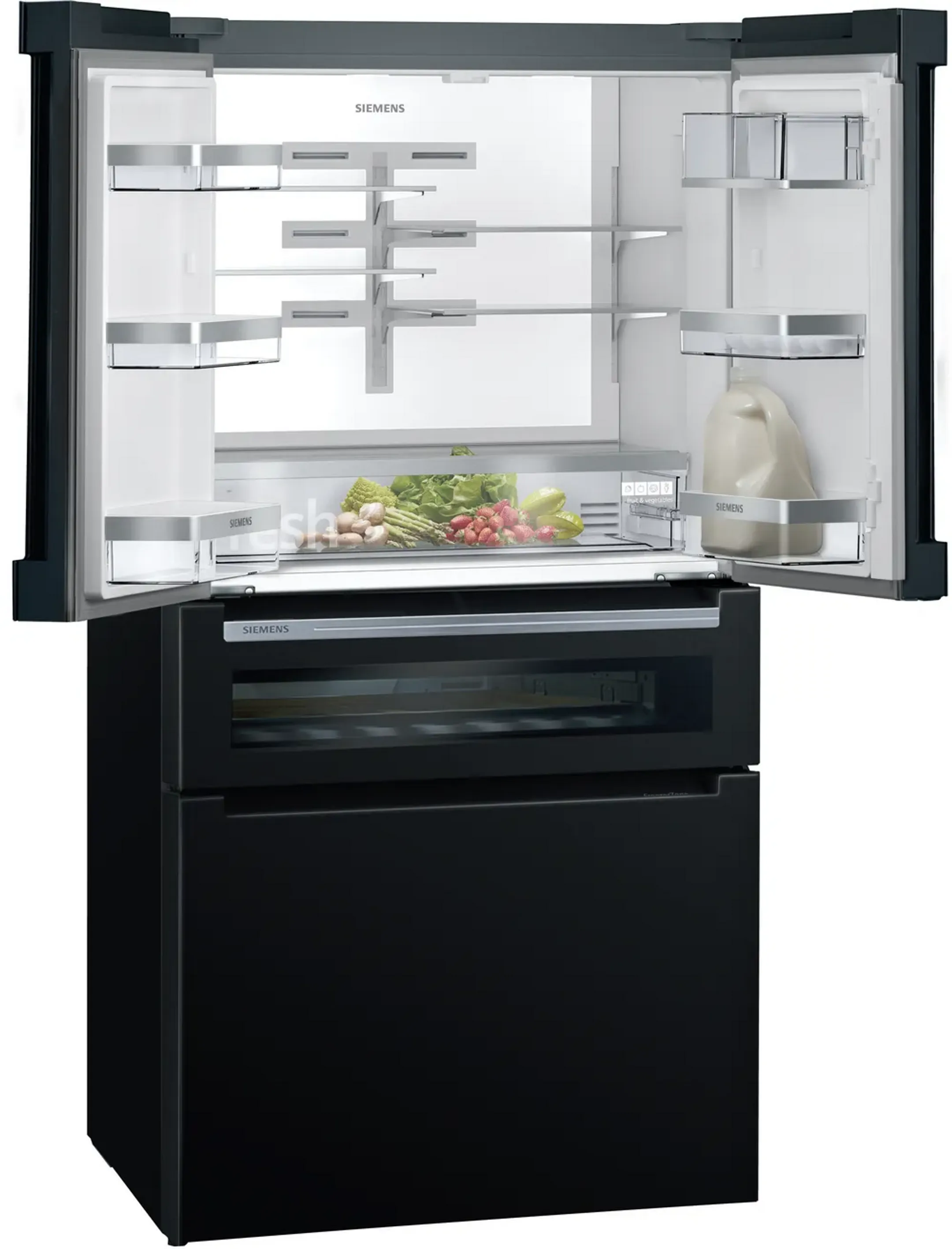 Siemens Frigo américain iQ700 KF96RSBEA - Noir image