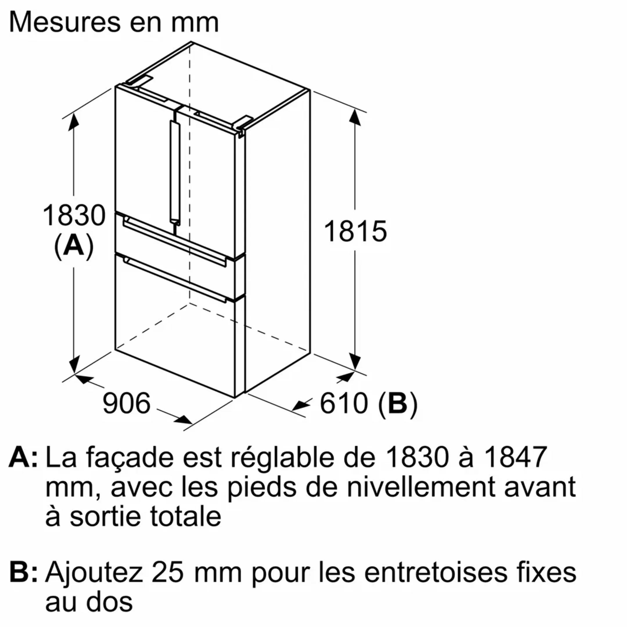 Siemens Frigo américain iQ700 KF96RSBEA - Noir image