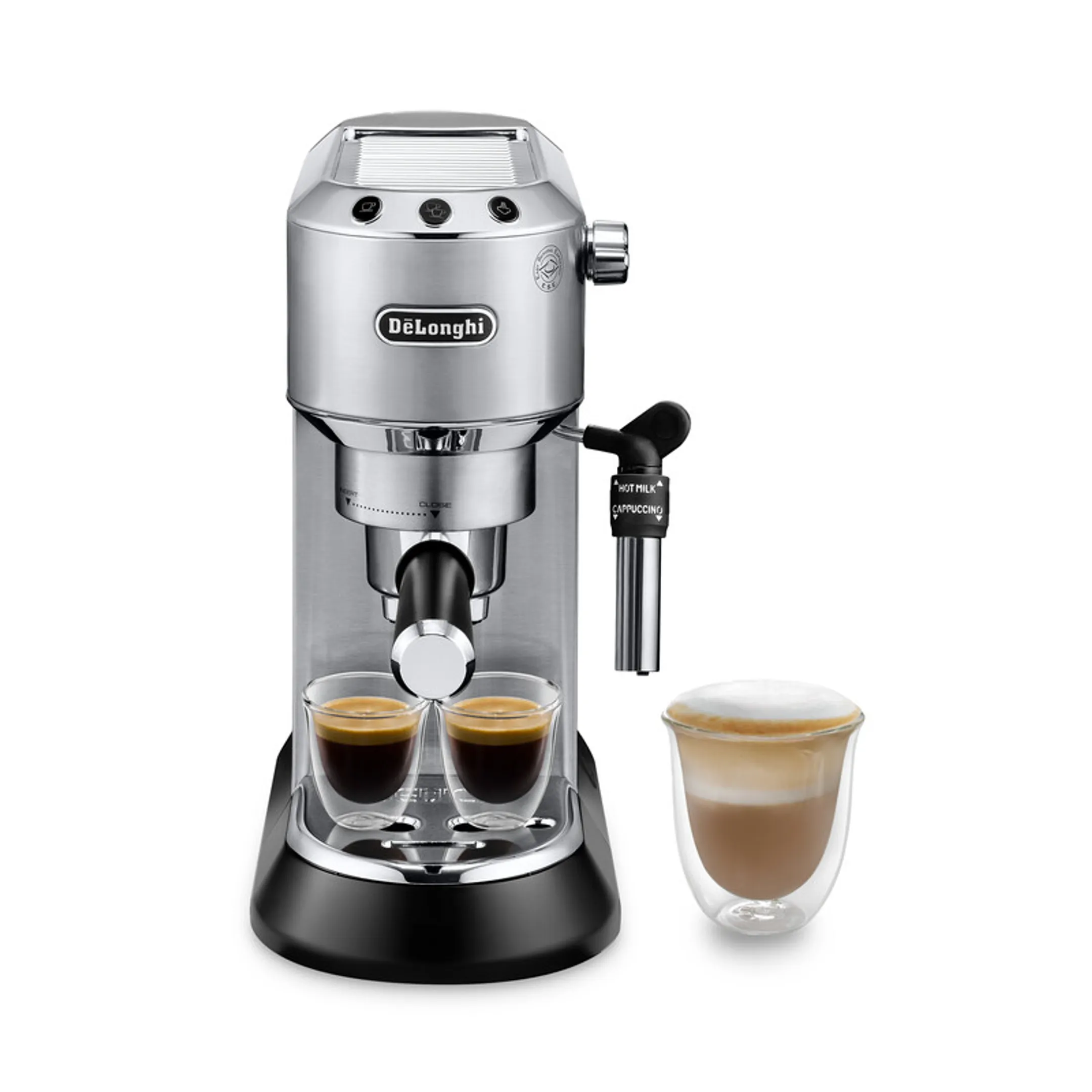 DeLonghi EC 685 Freestanding Fully-auto Espresso machine 1L Metallic