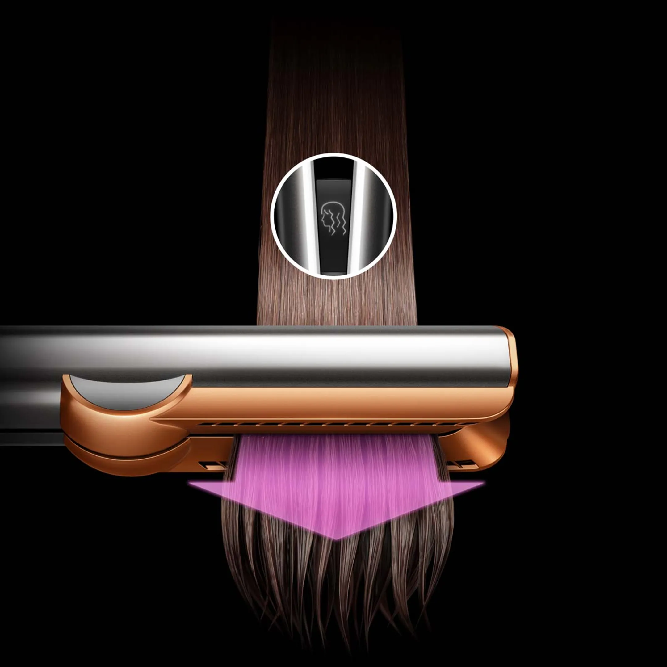 Dyson Lisseur Airstrait - Ceramic Pink image