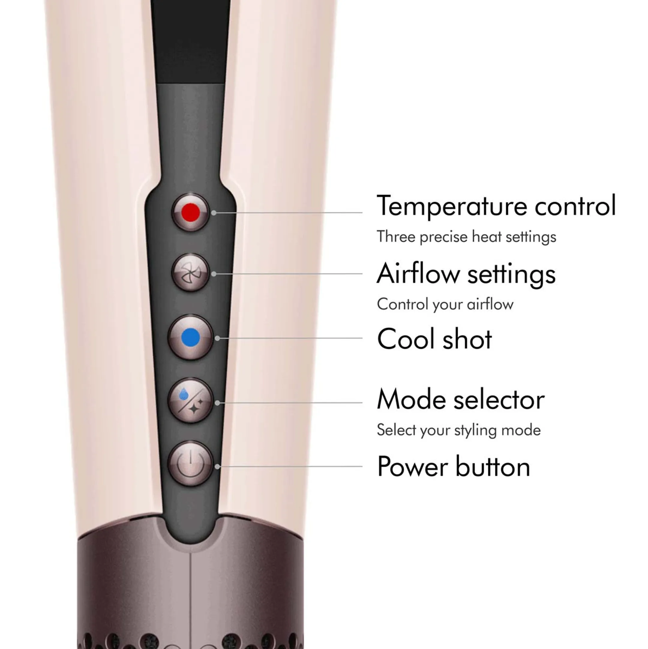 Dyson Lisseur Airstrait - Ceramic Pink image