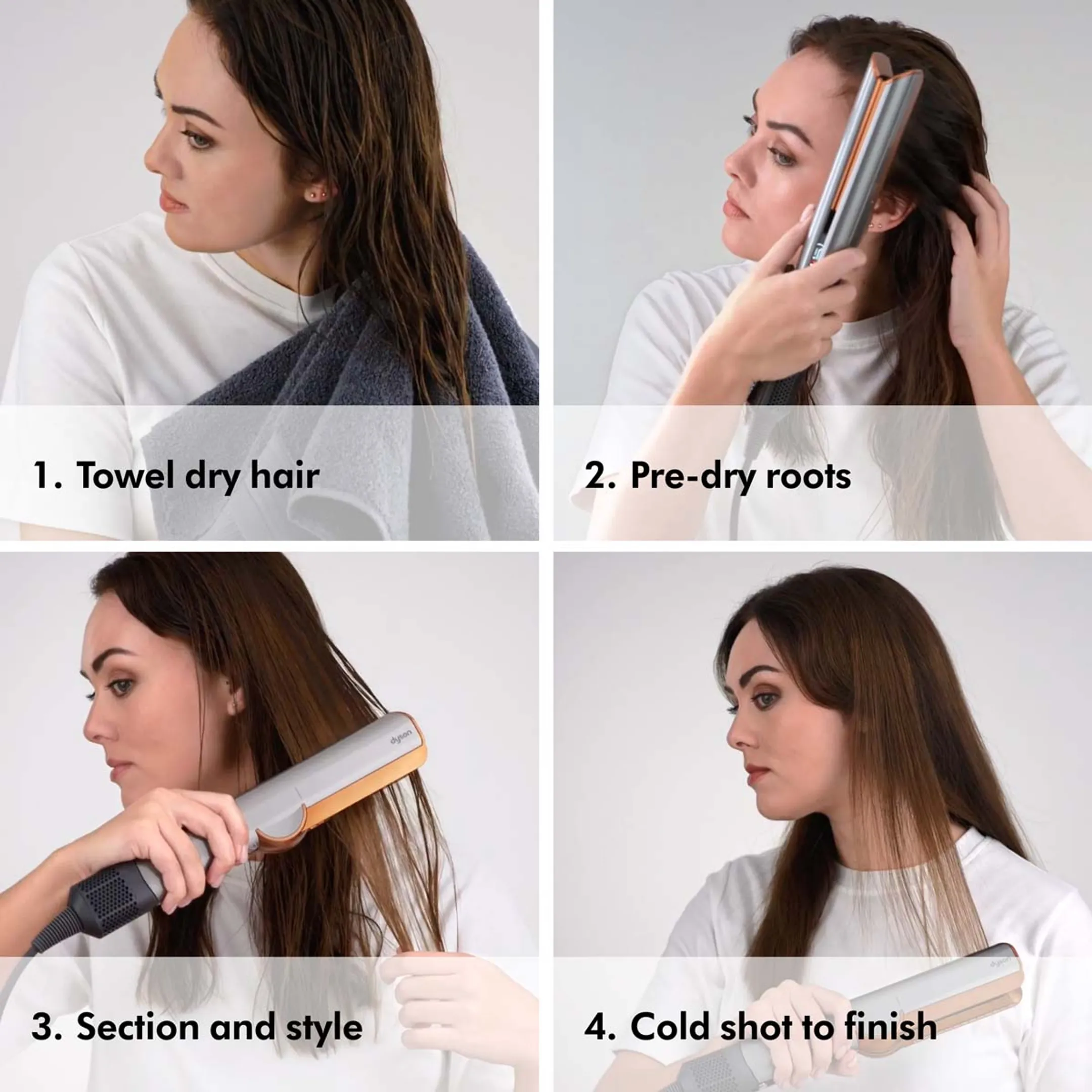 Dyson Lisseur Airstrait - Ceramic Pink image