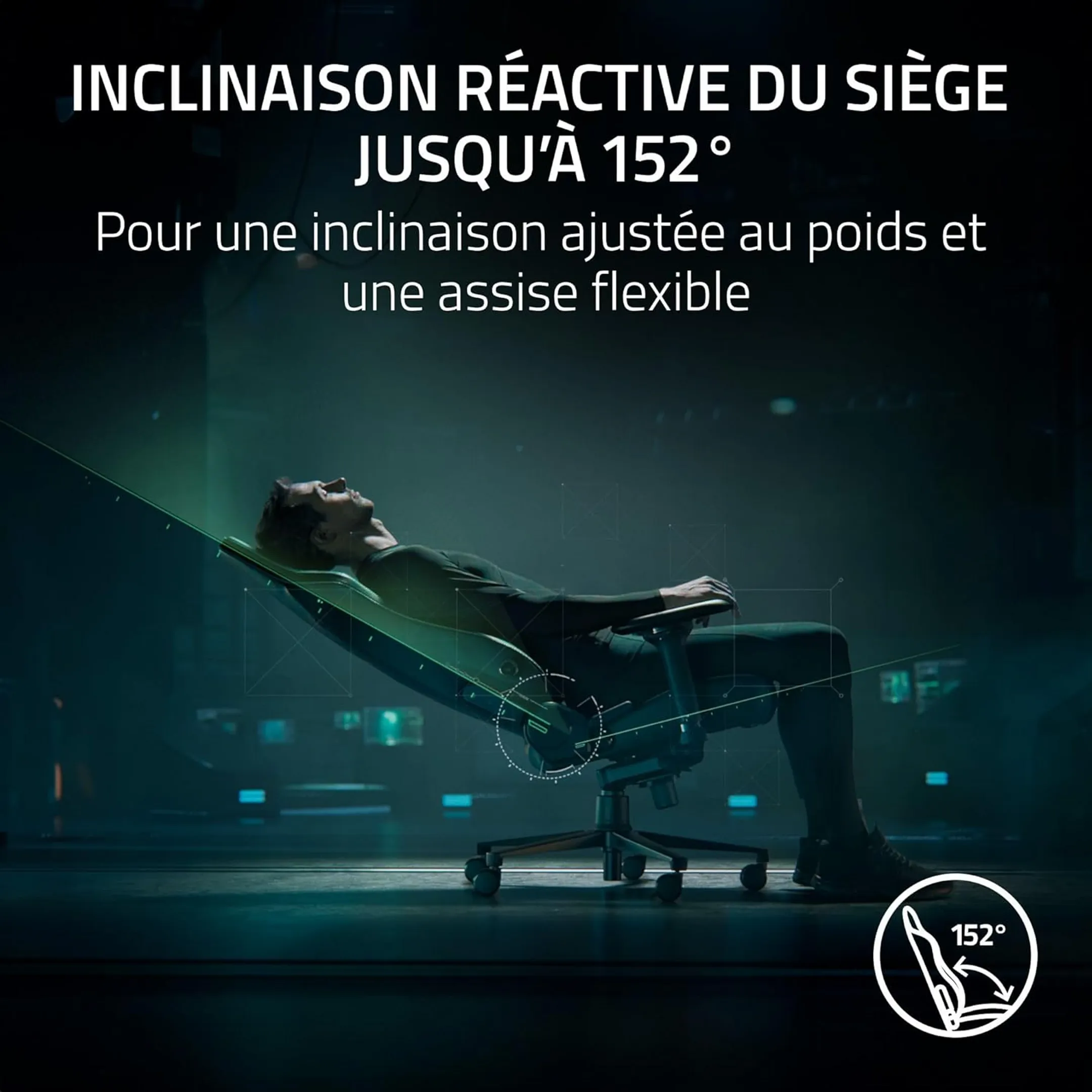 Razer Chaise Gaming Iskur V2 - Noir image