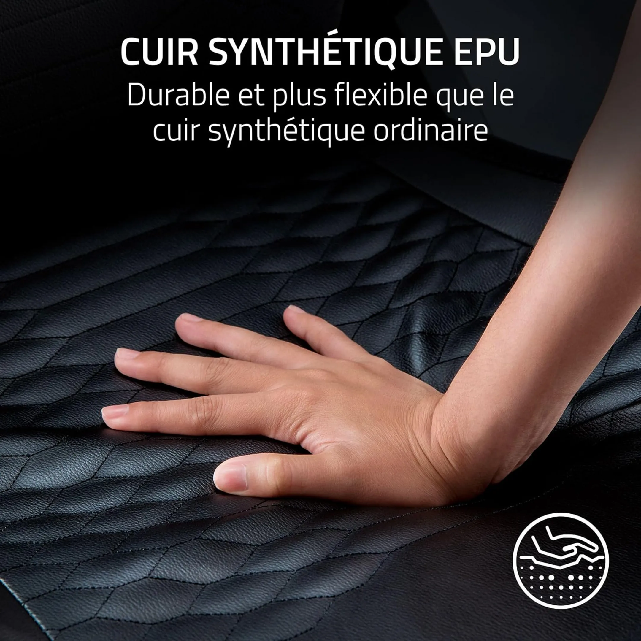 Razer Chaise Gaming Iskur V2 - Noir image