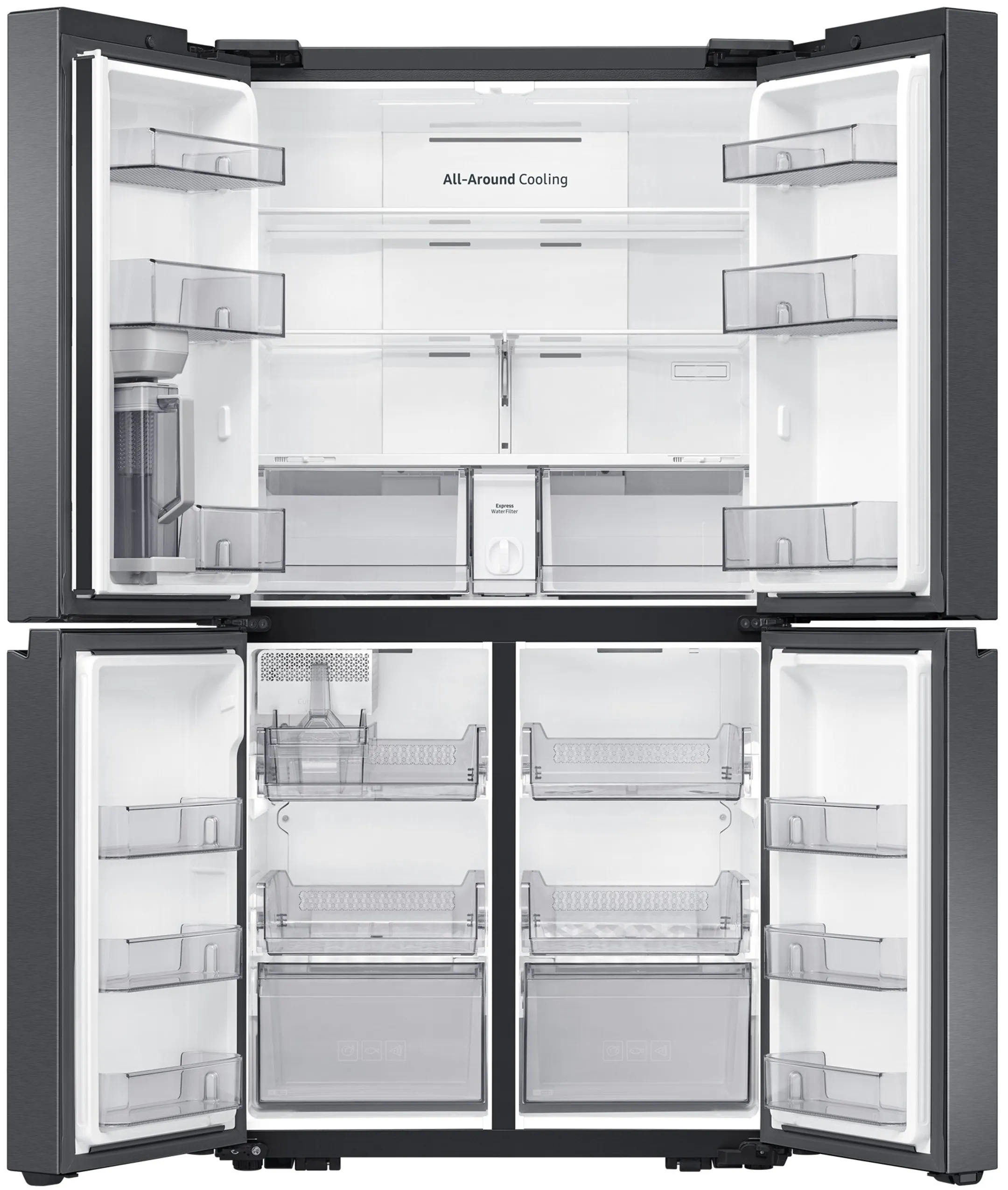 Samsung Frigo Americain French Door RF59C701EB1/EF - Noir image