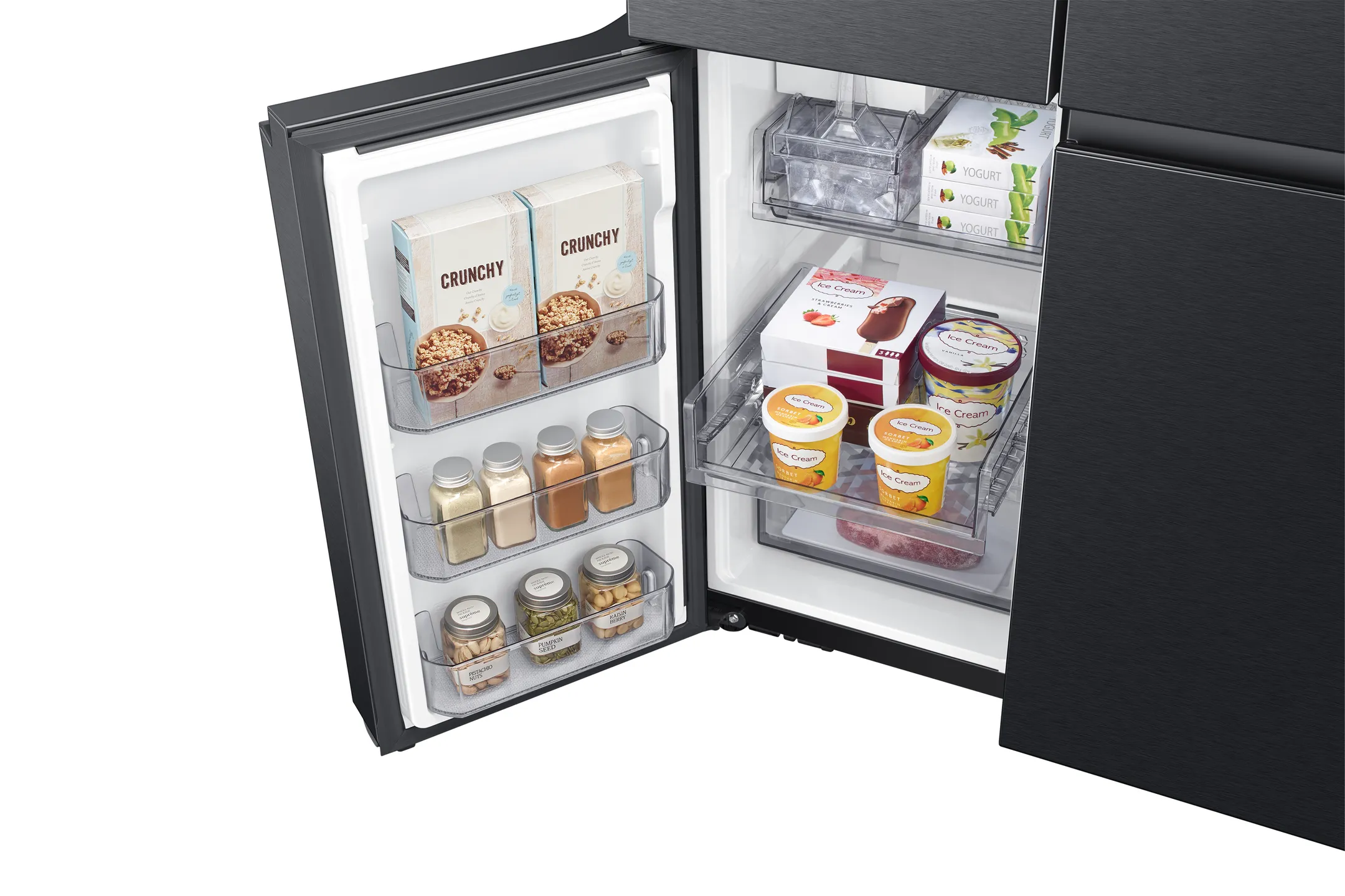 Samsung Frigo Americain French Door RF59C701EB1/EF - Noir image