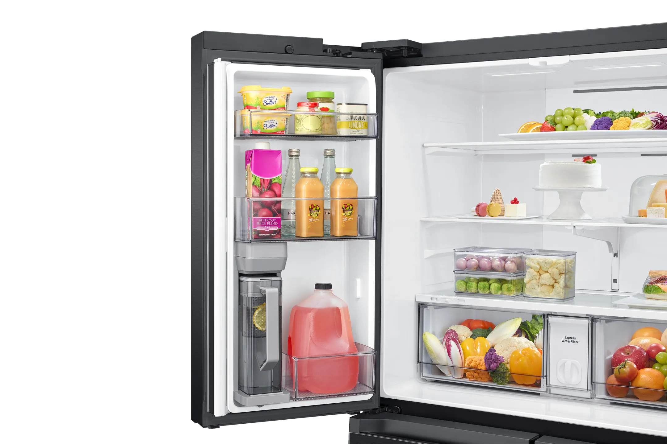 Samsung Frigo Americain French Door RF59C701EB1/EF - Noir image