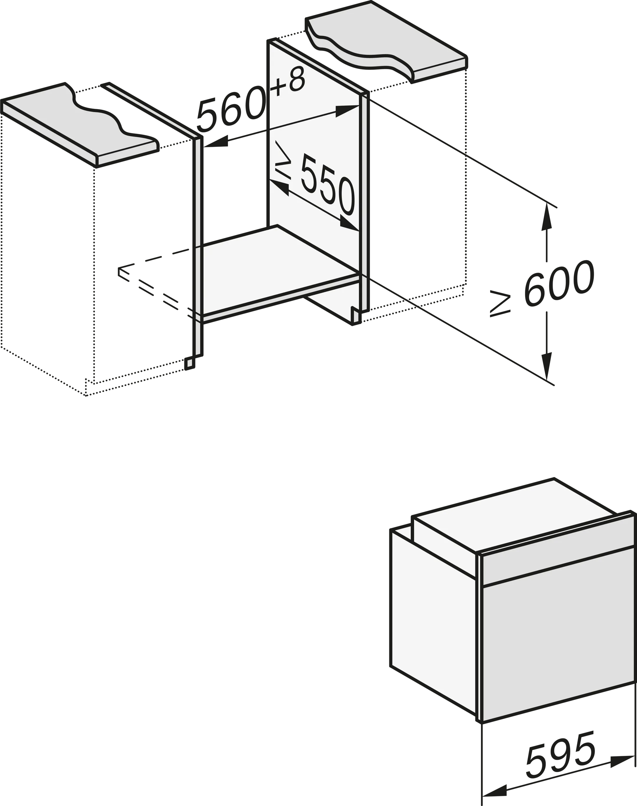 Miele Einbau-Kombi-Dampfgarer DGC 7151 - Schwarz image