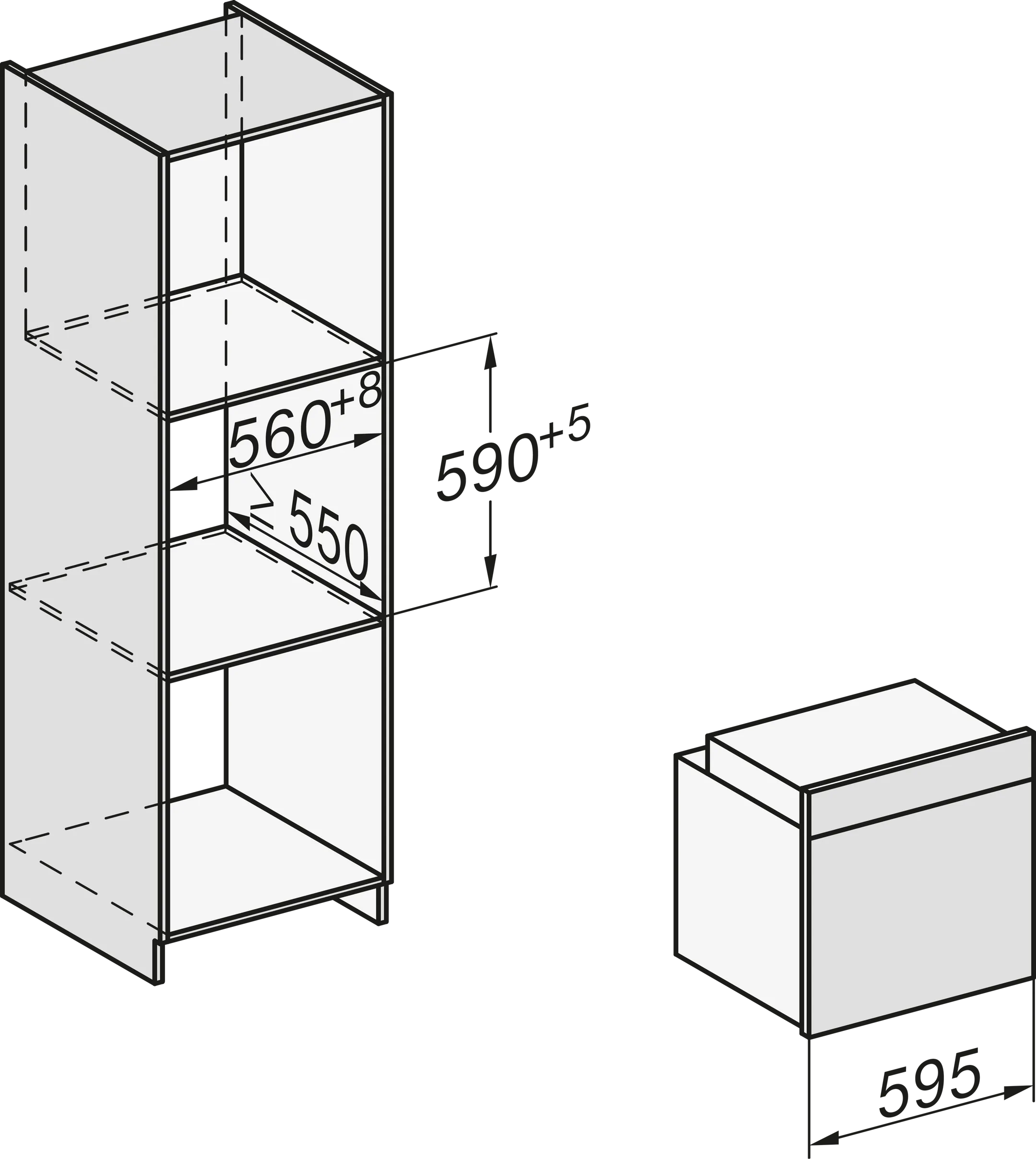 Miele Einbau-Kombi-Dampfgarer DGC 7151 - Schwarz image