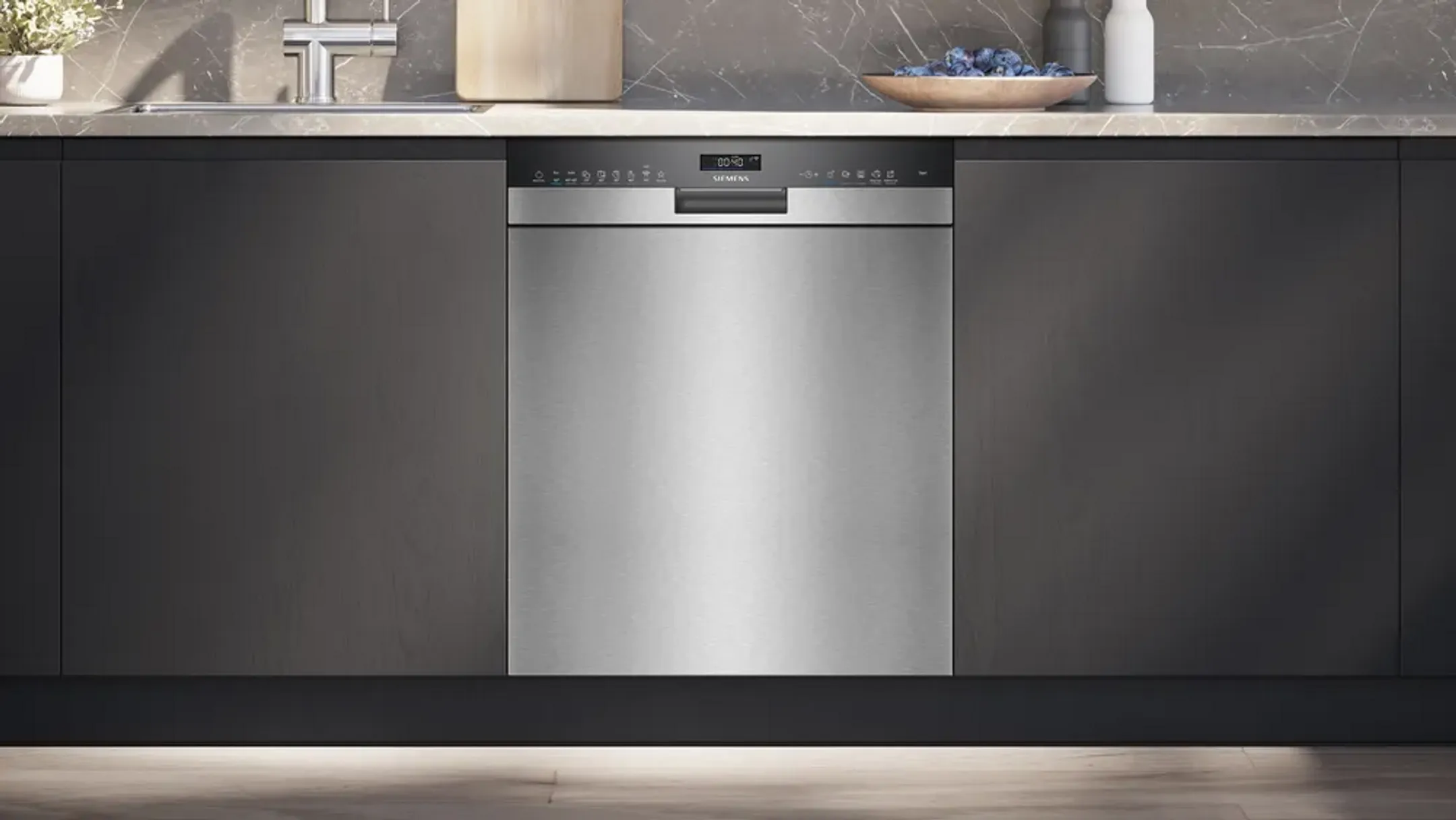 Siemens Lave-vaisselle semi-encastrable iQ500 SN45ZS07CE image