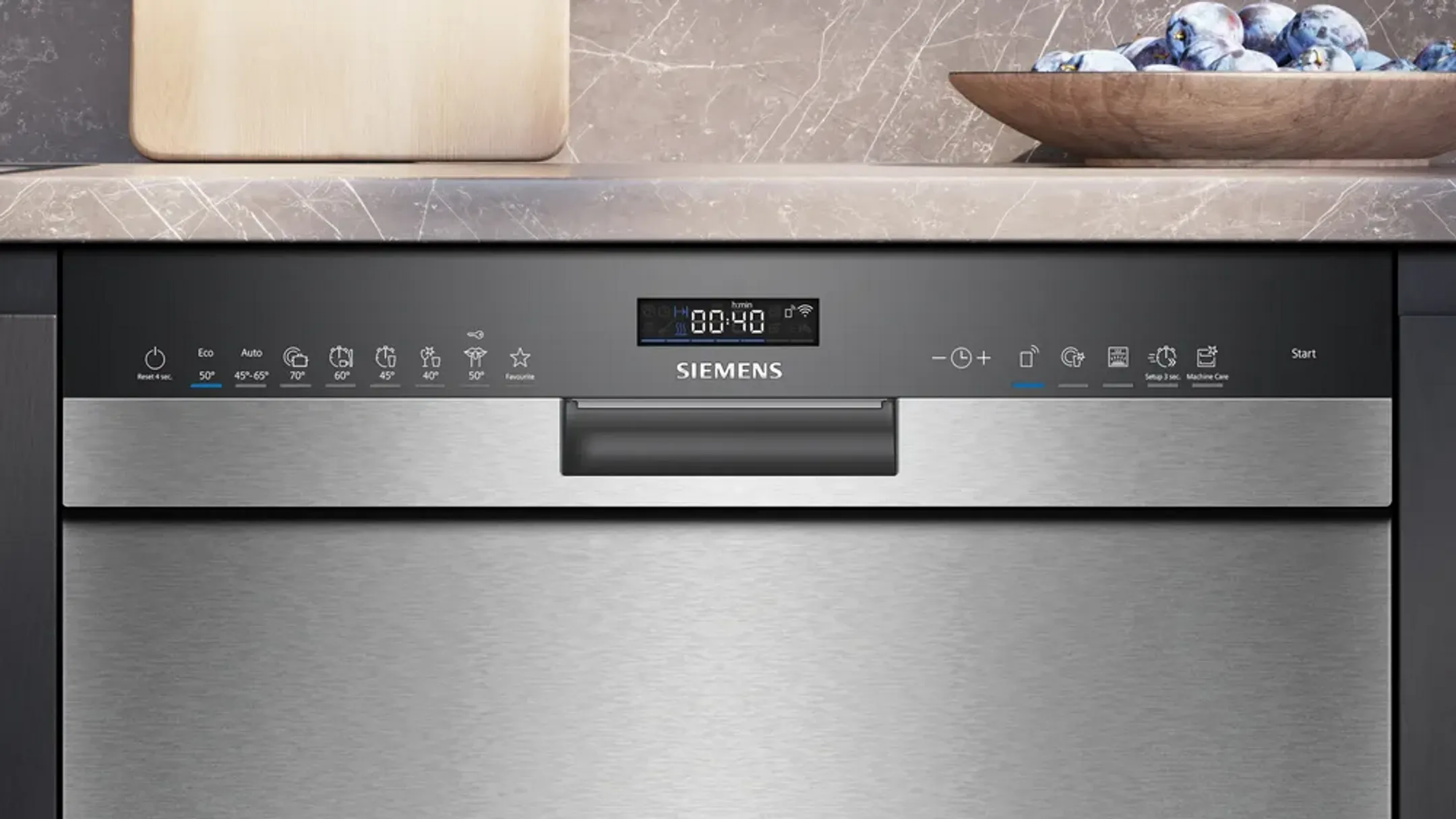 Siemens Lave-vaisselle semi-encastrable iQ500 SN45ZS07CE image