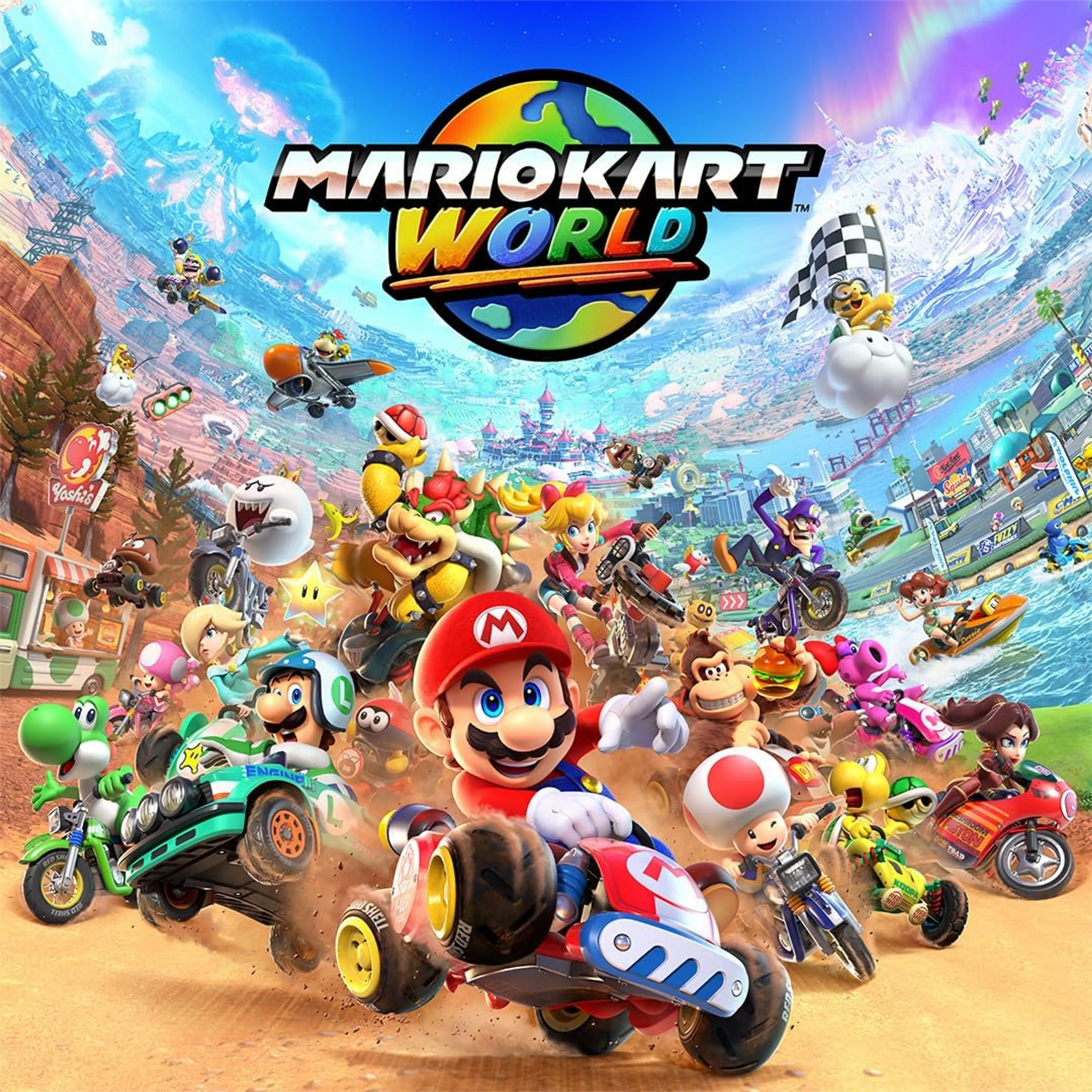 Nintendo Console Switch 2 + Mario Kart World image