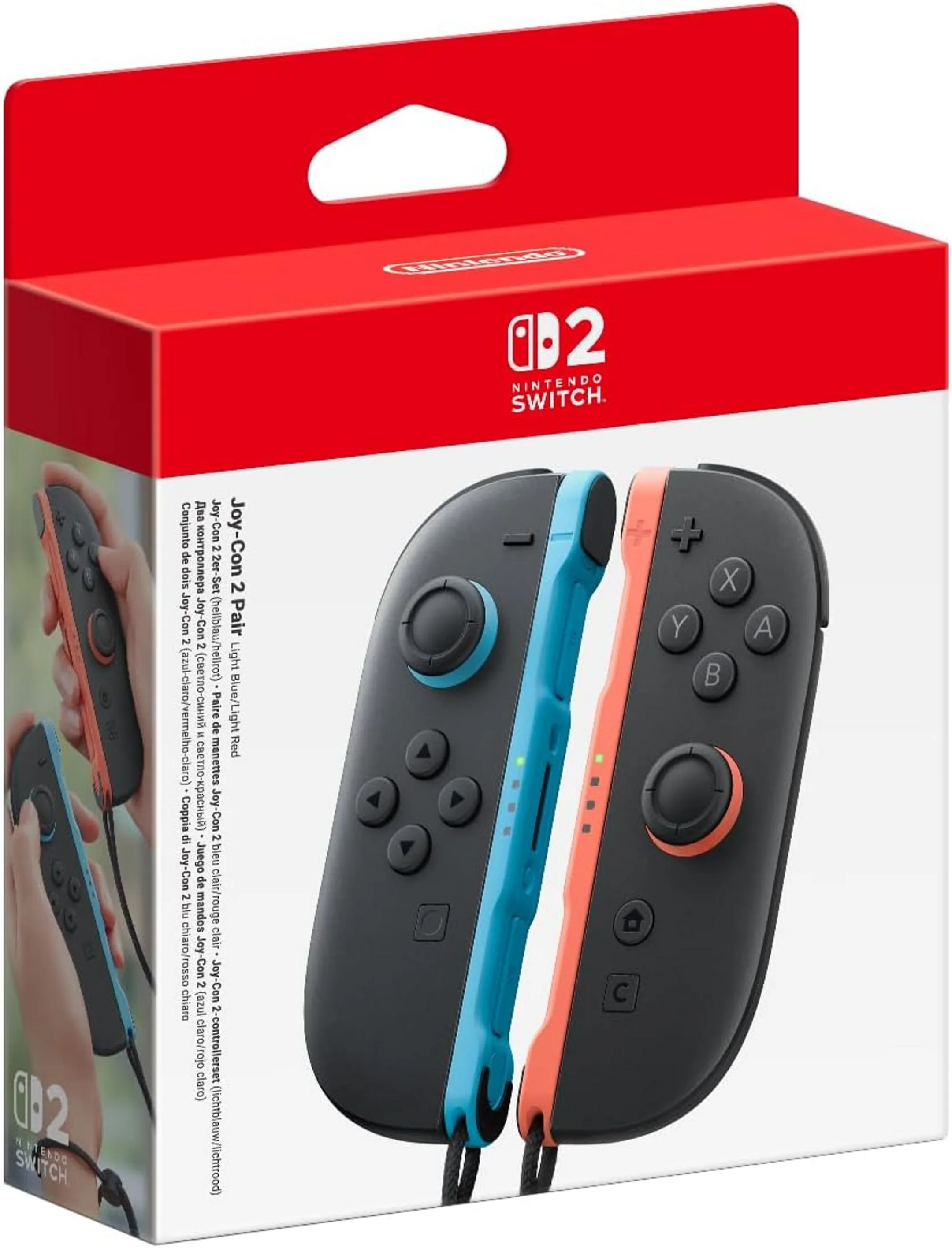 Manette Joy-Con 2 pour Switch 2 - Gauche et Droite - Noir