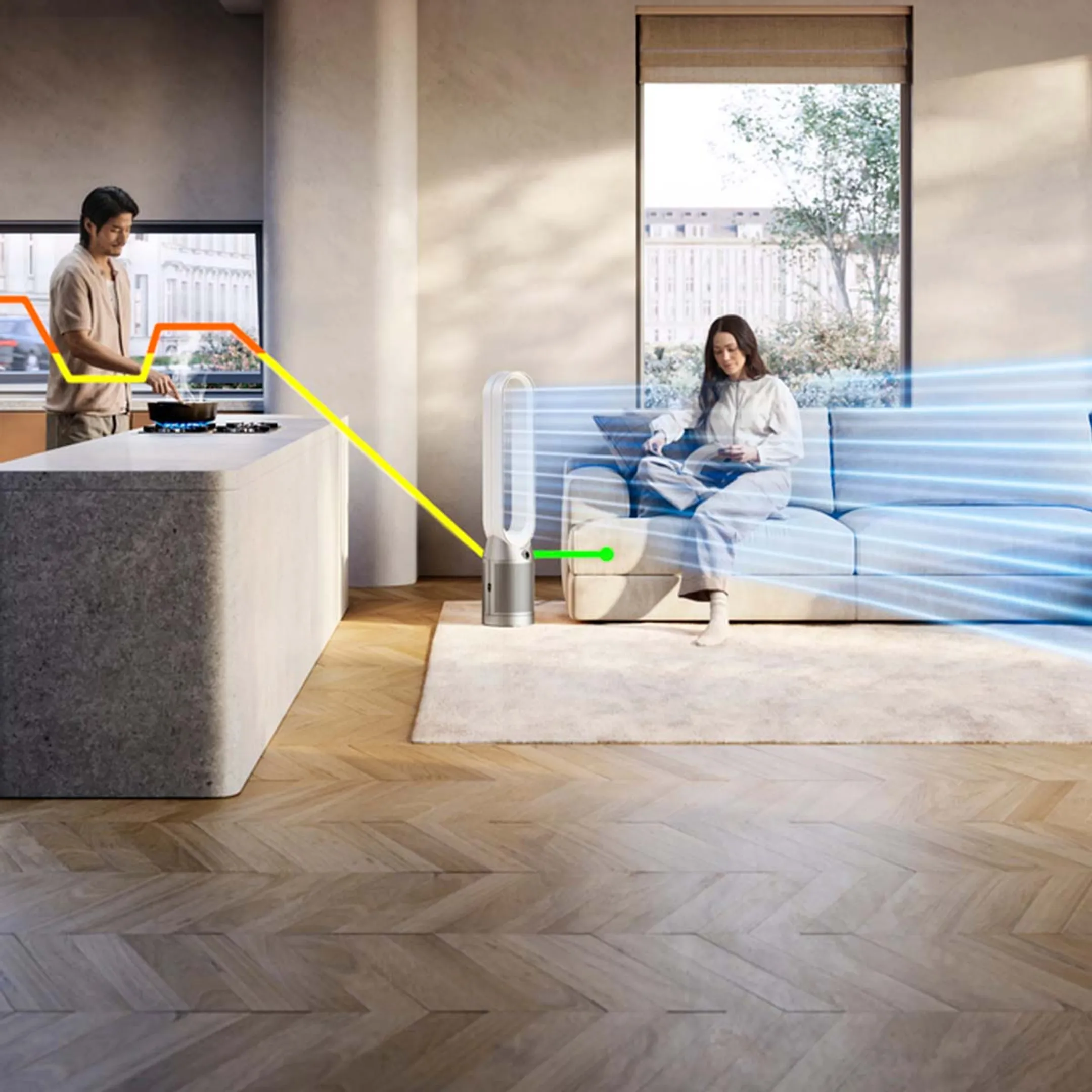 Dyson Air purifier Cool PC1 image