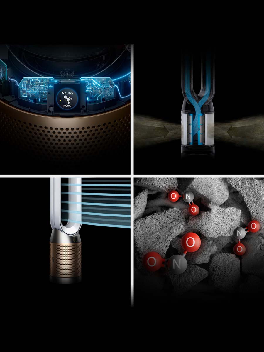 Air purifier Dyson Hot+Cool HP2 De-NOx (HP12)