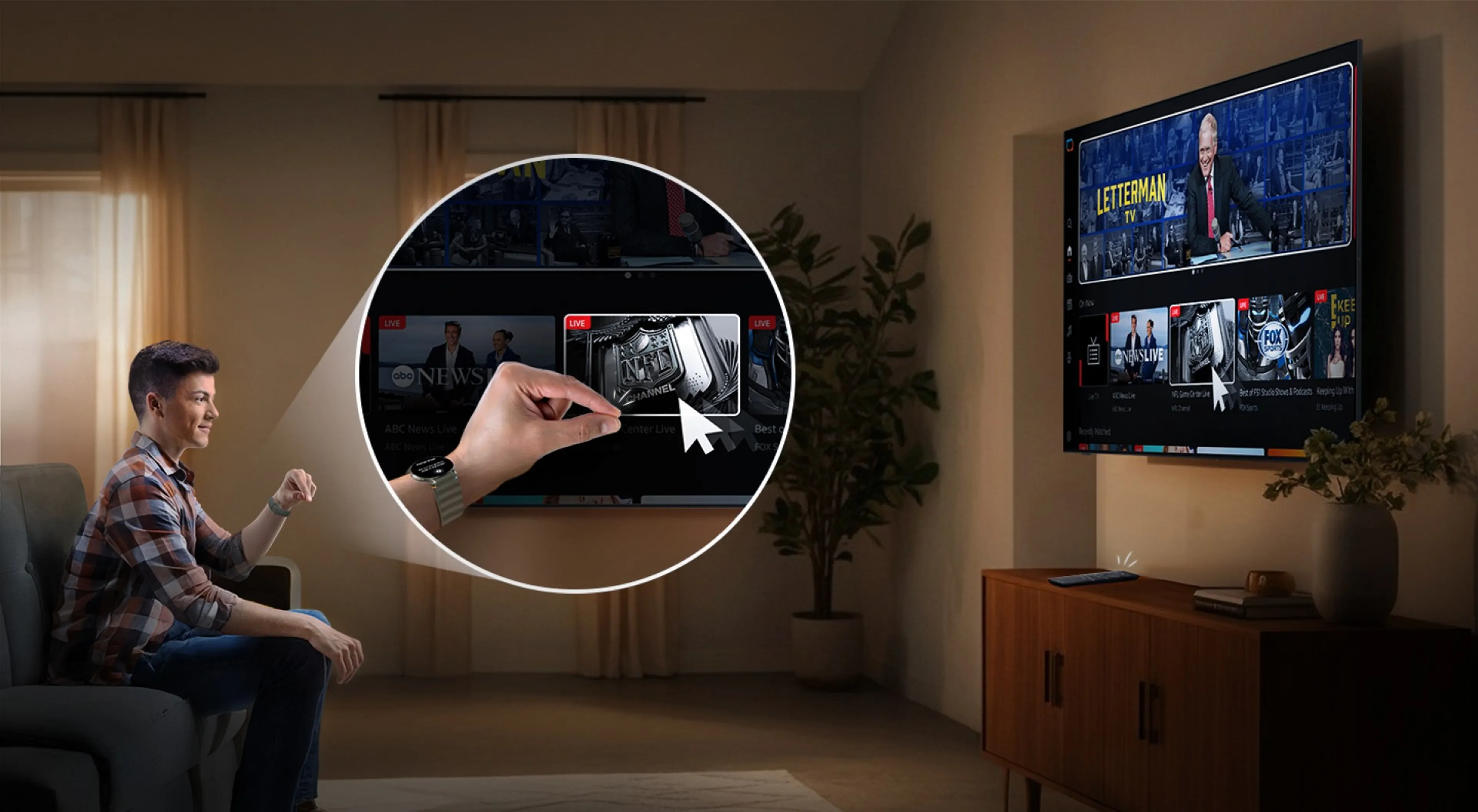 Samsung TV OLED 4K QE83S90FAEXXN - 83 pouces image