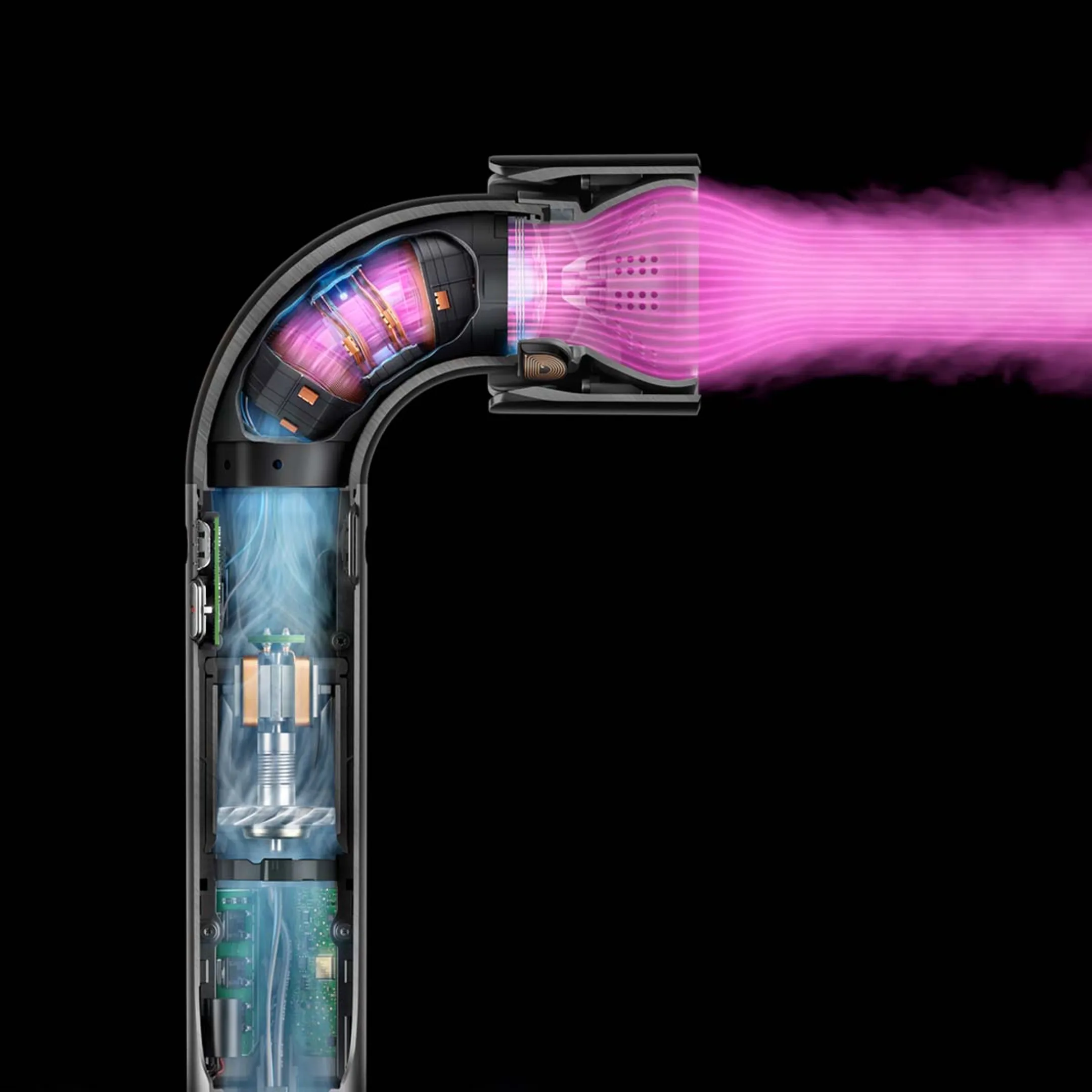 Dyson Haartrockner Supersonic r Professional Straight + Wavy - Ceramic Pink image