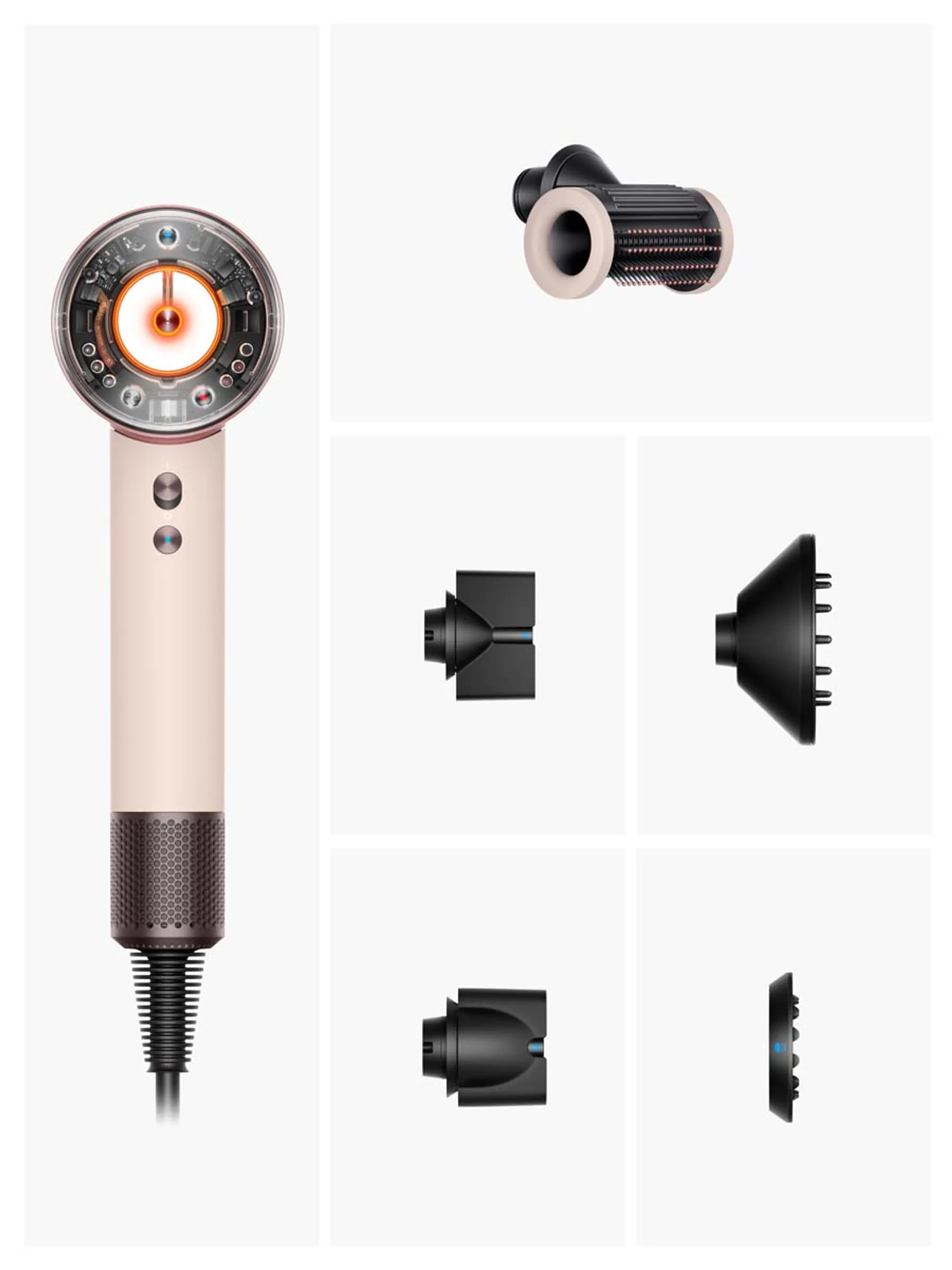 Dyson Haartrockner Supersonic Nural Straight + Wavy - Ceramic Pink image