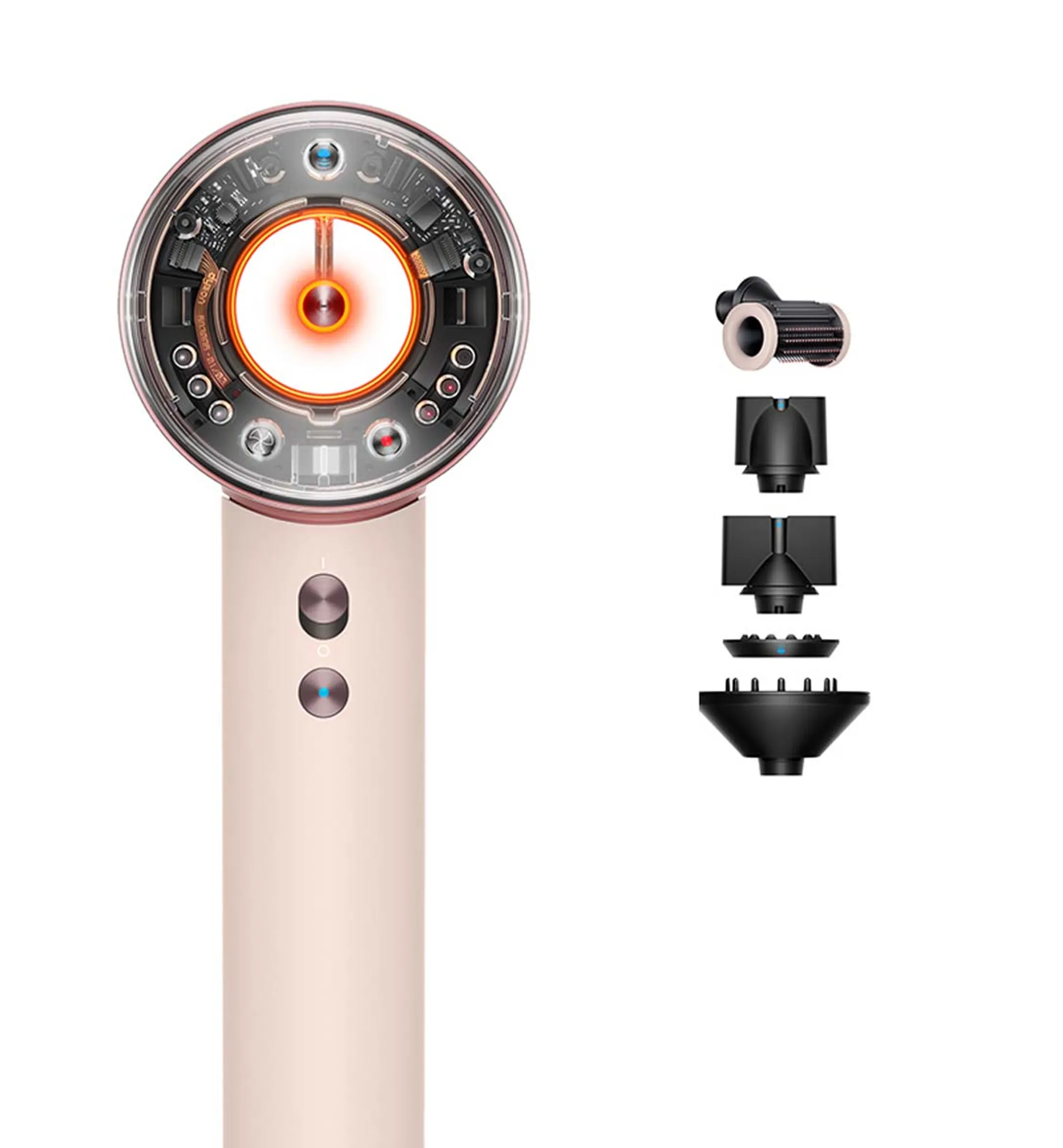 Dyson Haartrockner Supersonic Nural Straight + Wavy - Ceramic Pink image