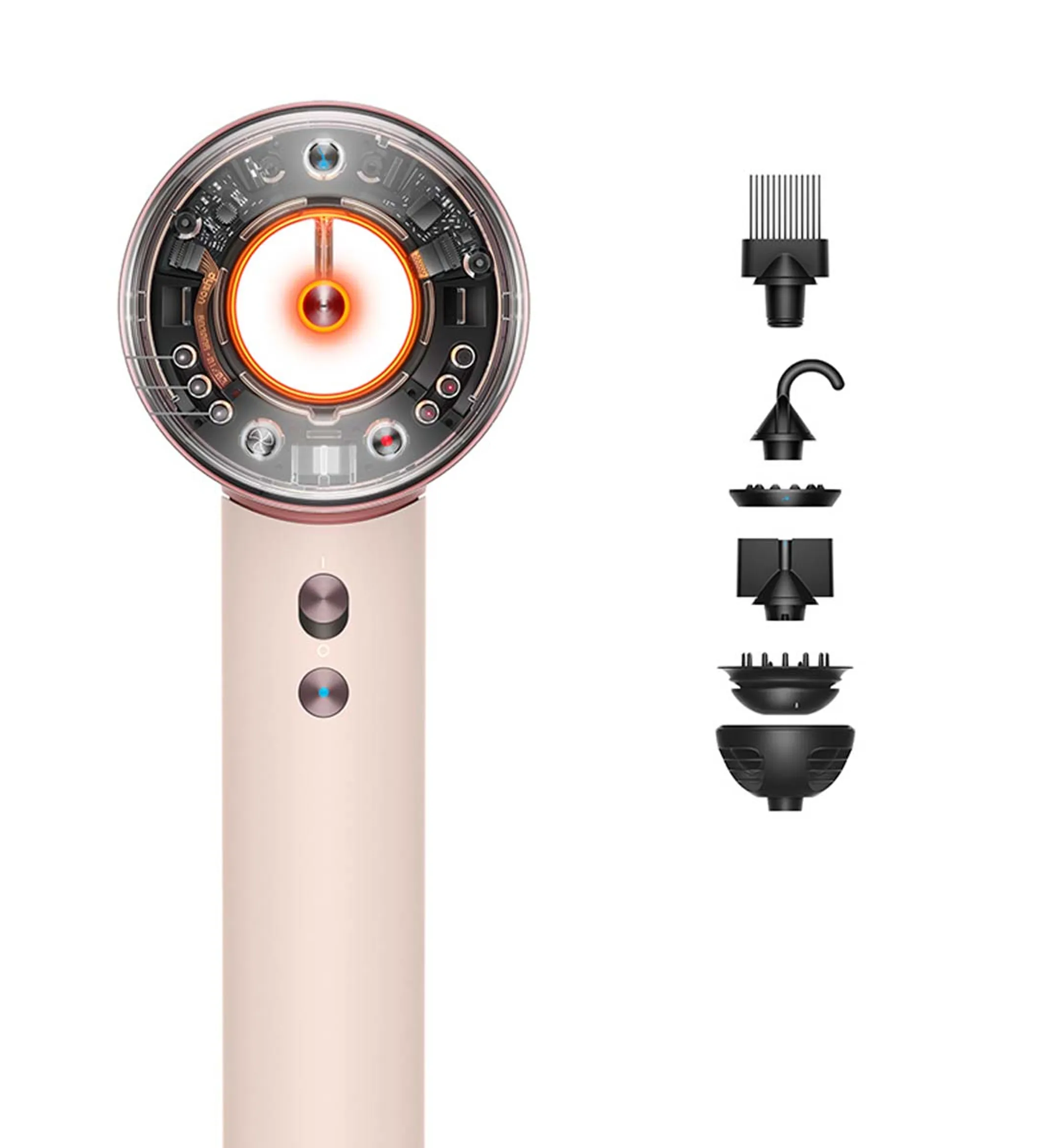 Dyson Haartrockner Supersonic Nural Curly + Coily - Ceramic Pink image