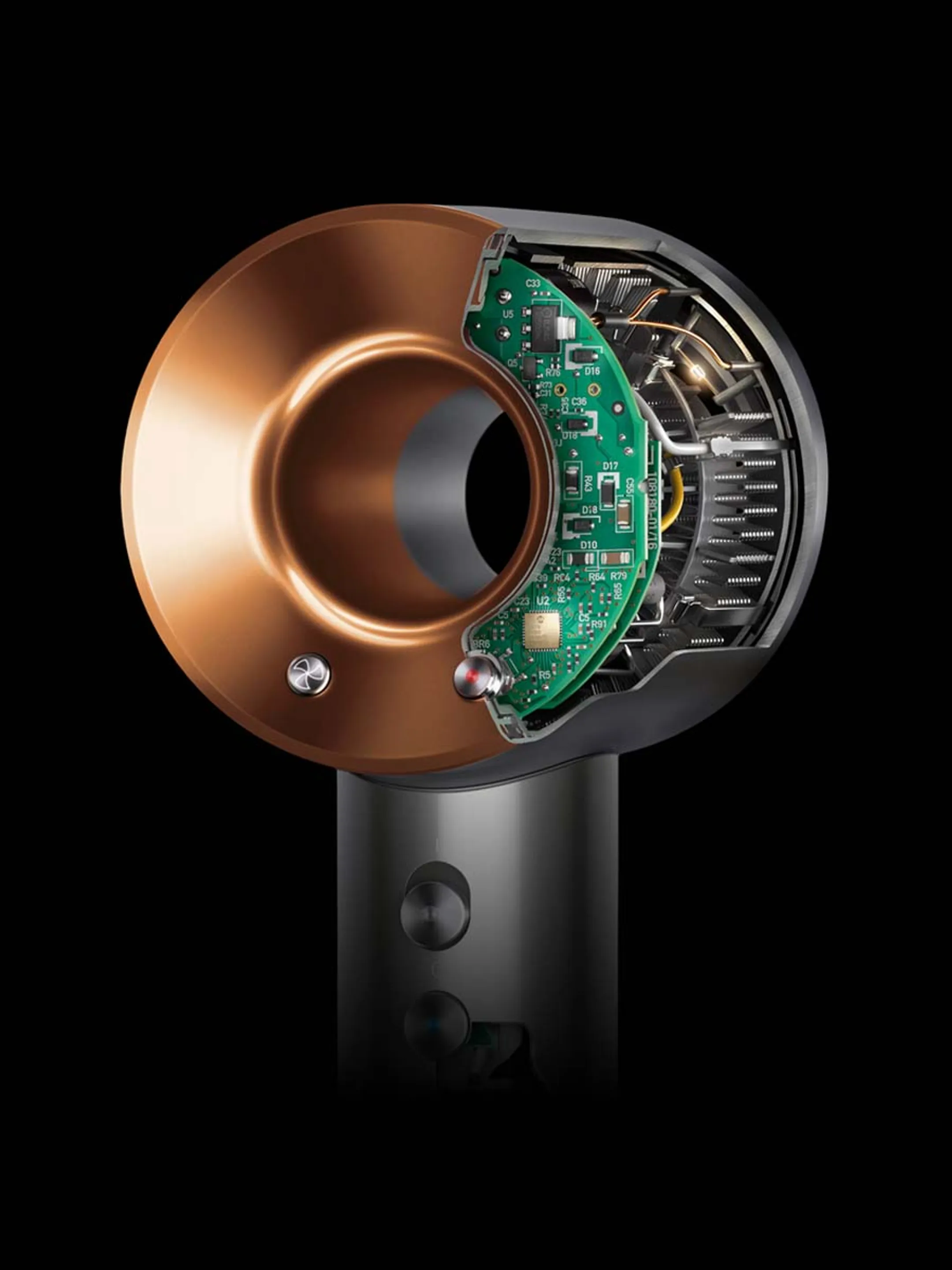 Dyson Haartrockner Supersonic für glattes bis gewelltes Haar - Prussian Blue/Rich Copper image