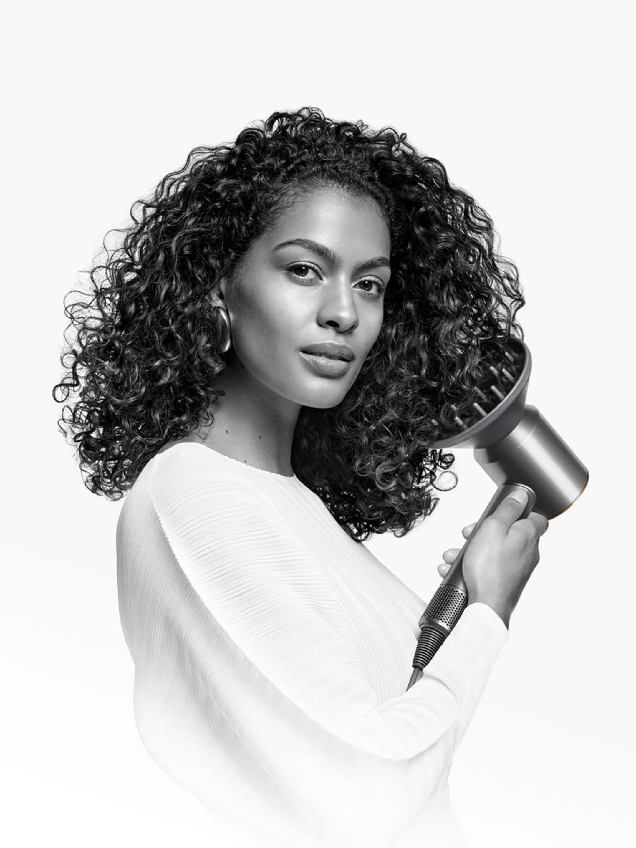 Dyson Haartrockner Supersonic für lockiges und krauses Haar - Prussian Blue/Rich Copper image