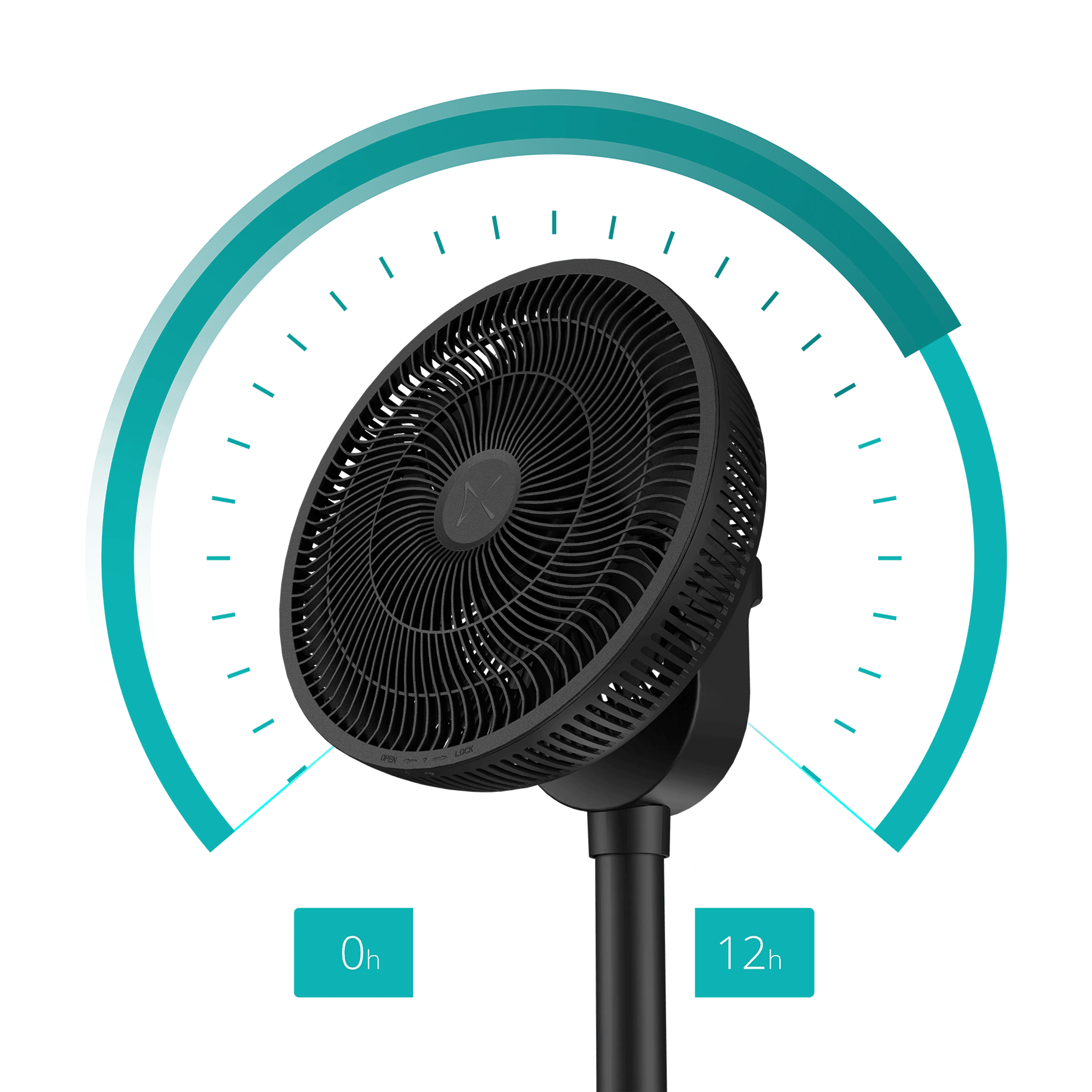 DUUX Standventilator Whisper Flex 2 DXCF70 - Schwarz image