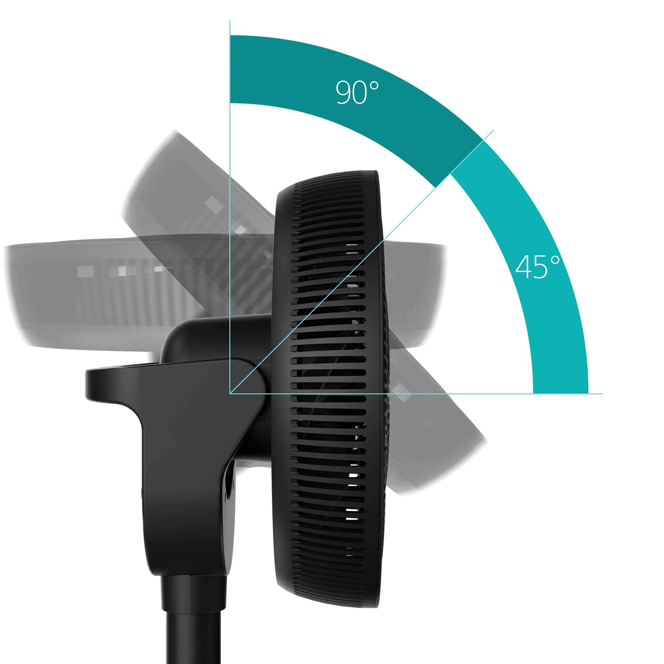 DUUX Floor-standing fan Whisper Flex 2 DXCF70 - Black image