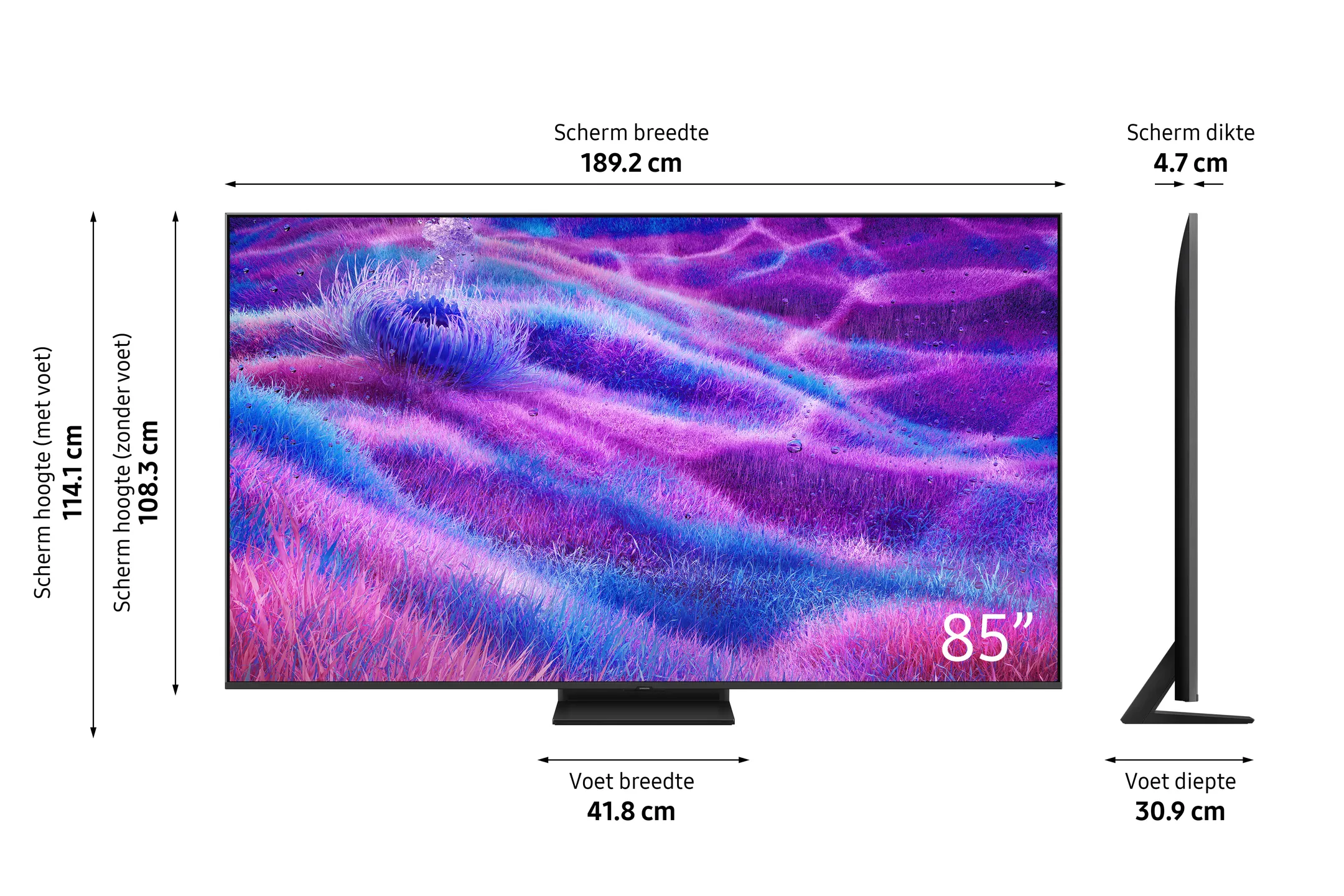 Samsung TV Neo QLED 4K QE85QN80F - 85 zoll image