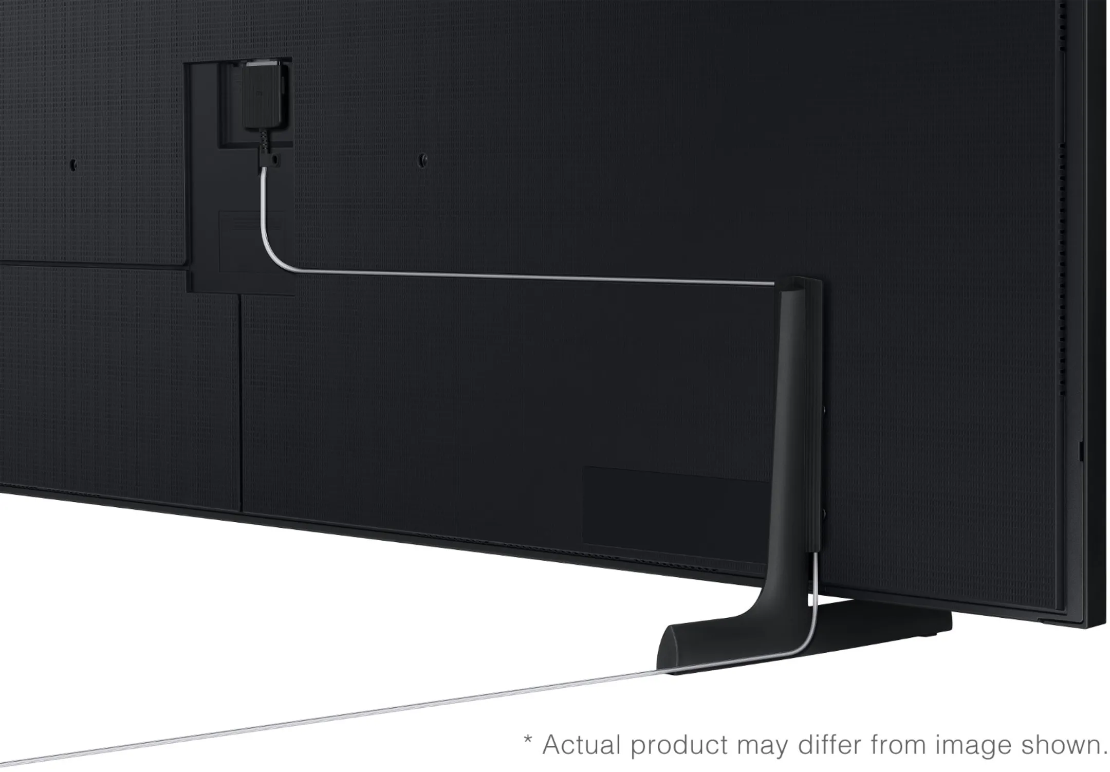 Samsung TV QLED 4K The Frame 55LS03FA - 55 pouces - Cadre Bois Clair inclus image