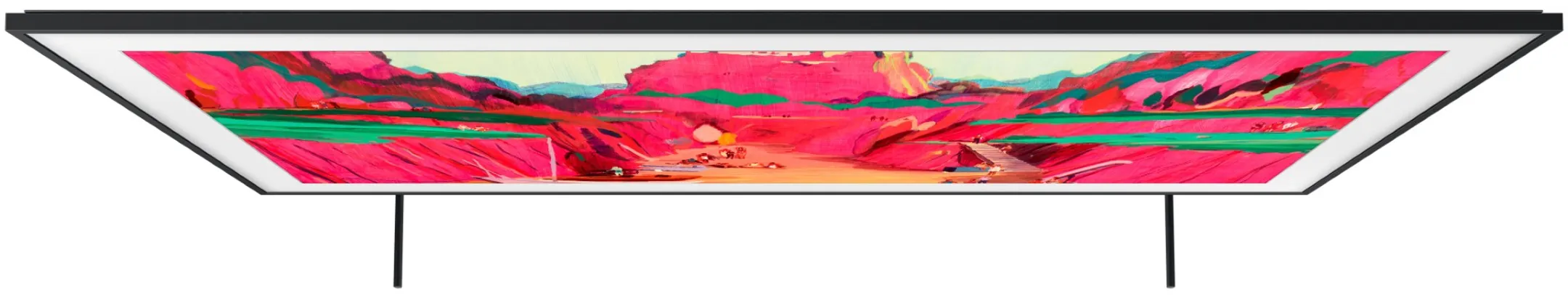 Samsung TV Neo QLED 4K The Frame Pro 75LS03FW - 75 pouces - Cadre Bois Clair inclus image