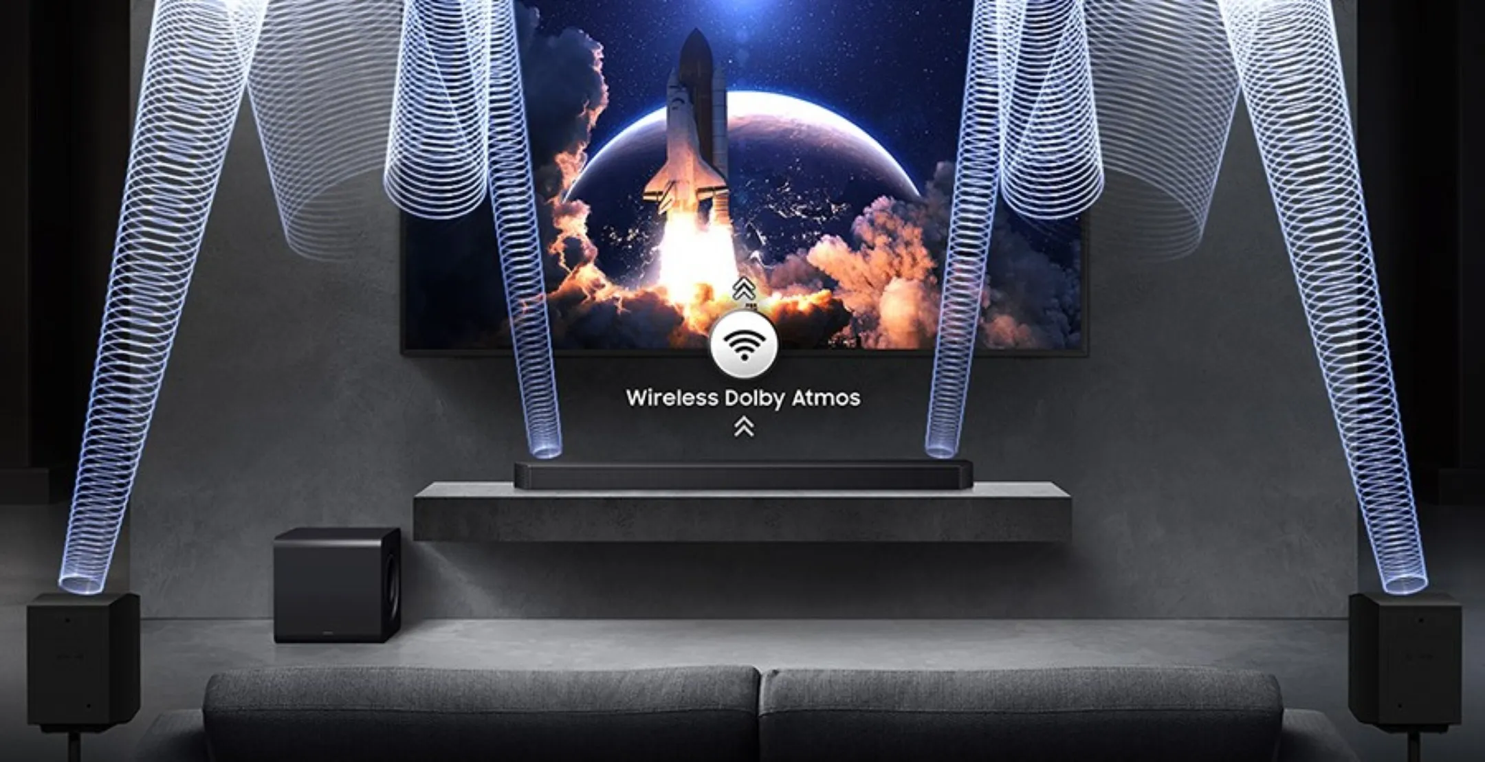 Samsung Barre de son Cinematic Q-series HW-Q930F/XN - Noir image