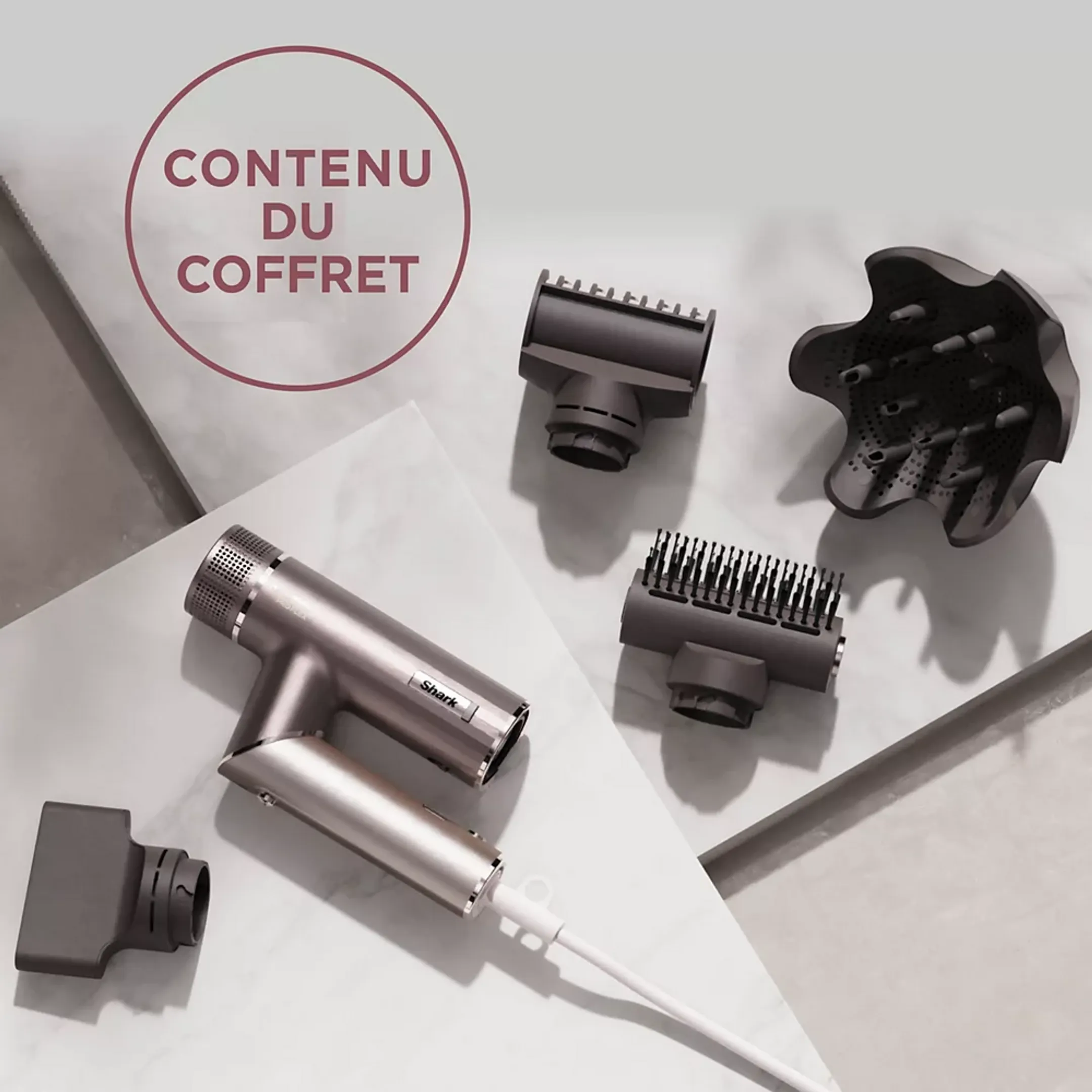 Shark Sèche-cheveux 4-en-1 SpeedStyle Pro FLEX HD542EU image