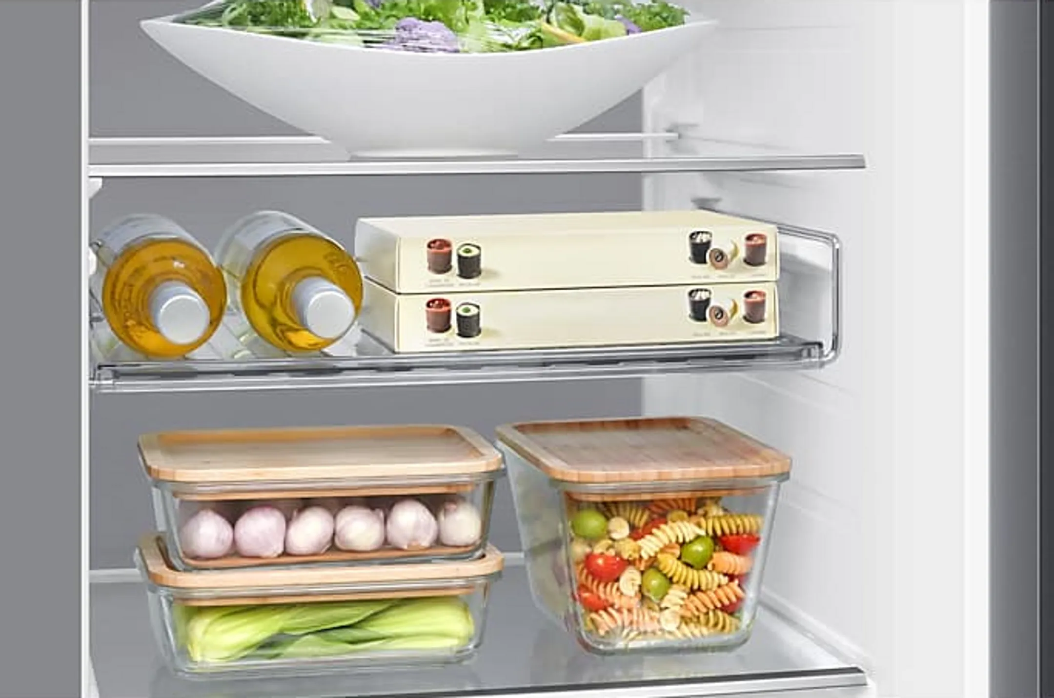 Samsung Frigo américain AI Home RS90F64EDTEF - Inox image