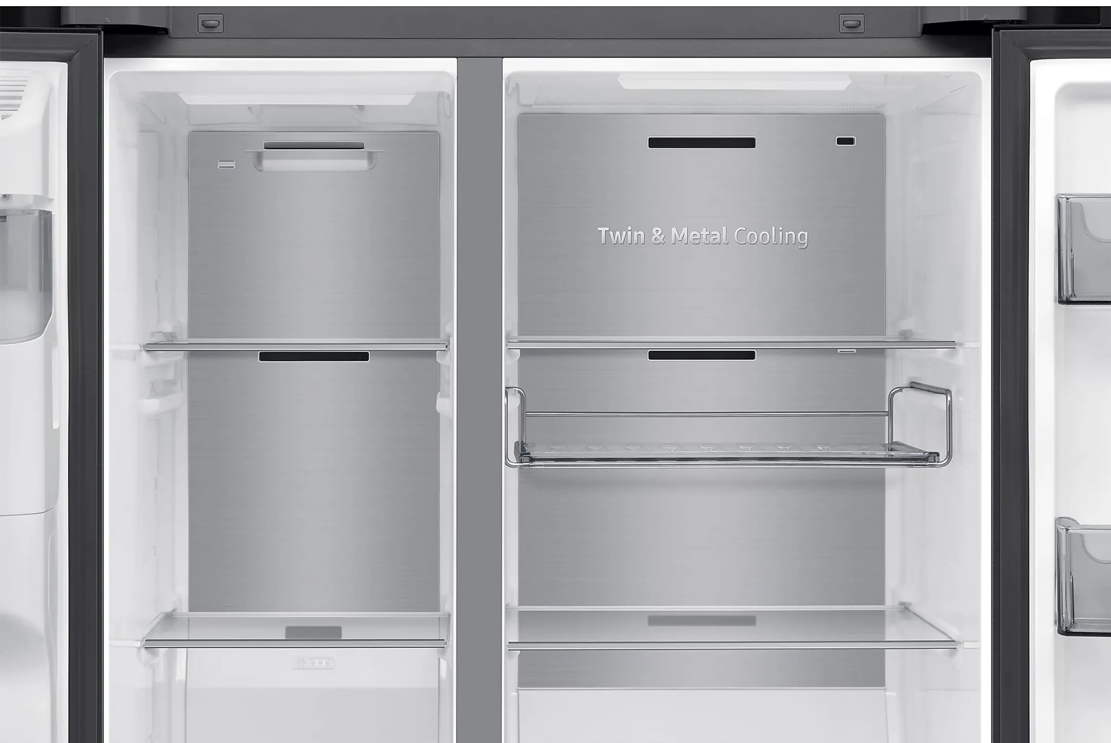 Samsung Frigo américain Bespoke AI Family Hub RS90F66BEFEF - Noir image