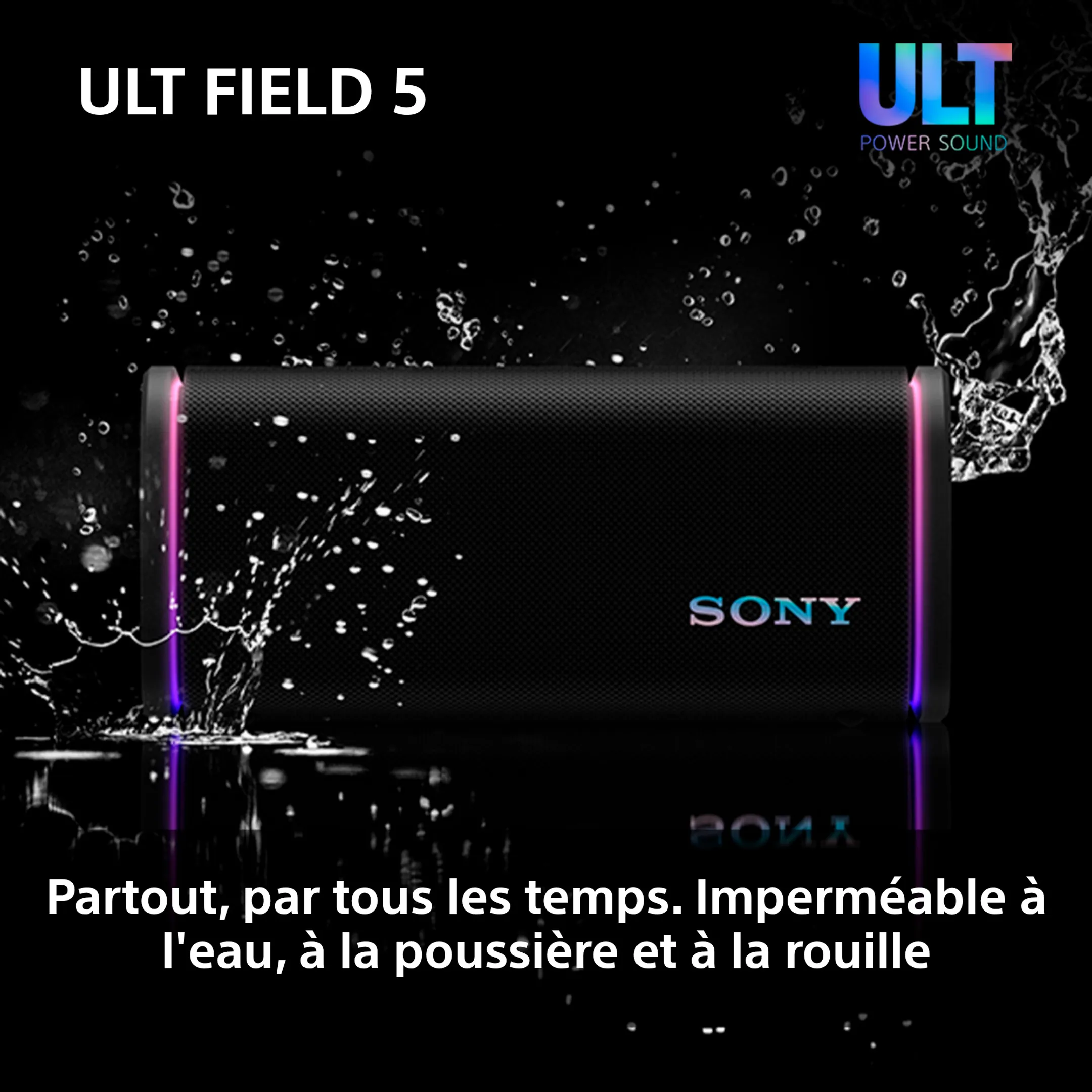 Sony Enceinte Bluetooth ULT Field 5 - Noir image