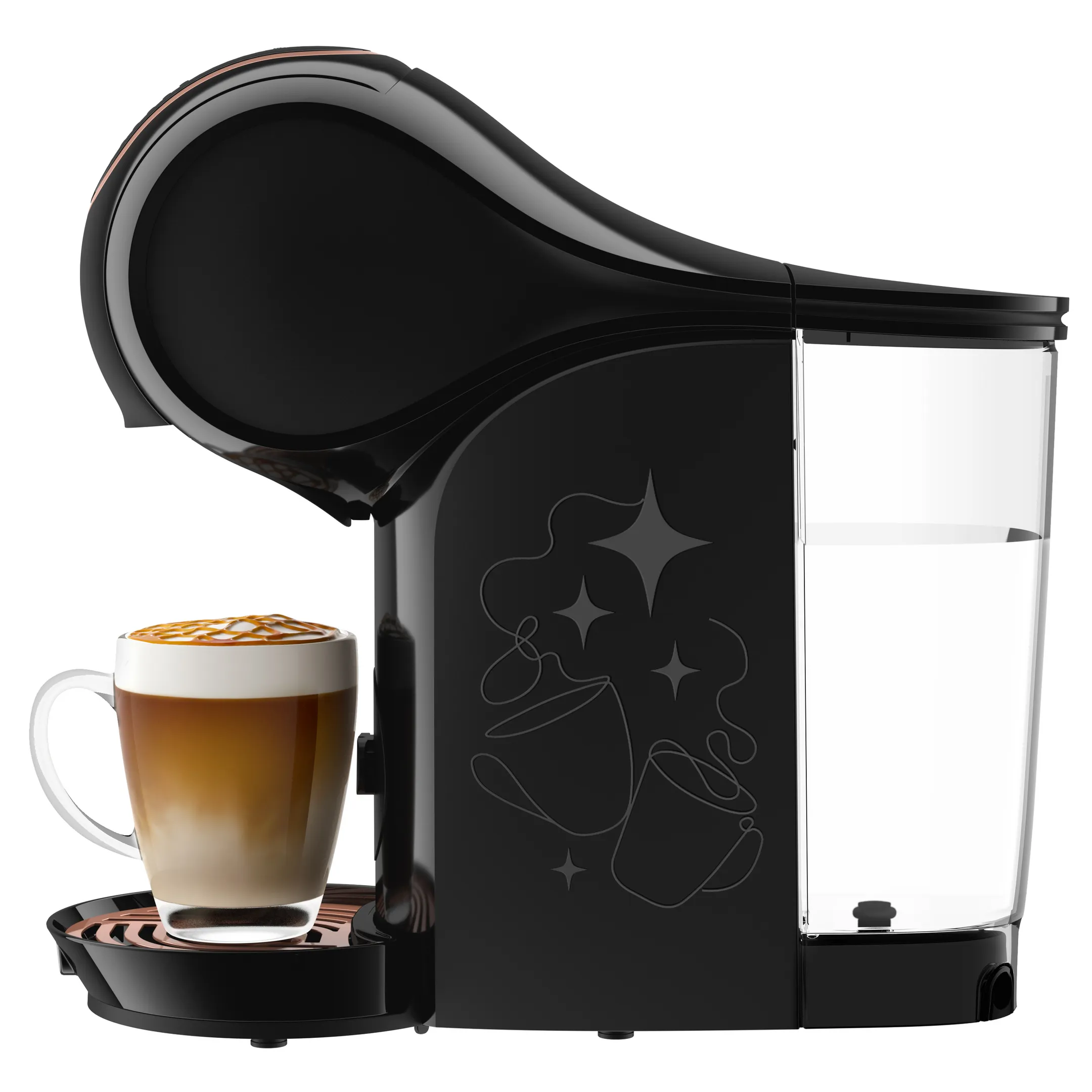 Krups Nescafé Dolce Gusto Genio S YY5663FD + 3 Packungen Starbucks Kaffeekapseln image