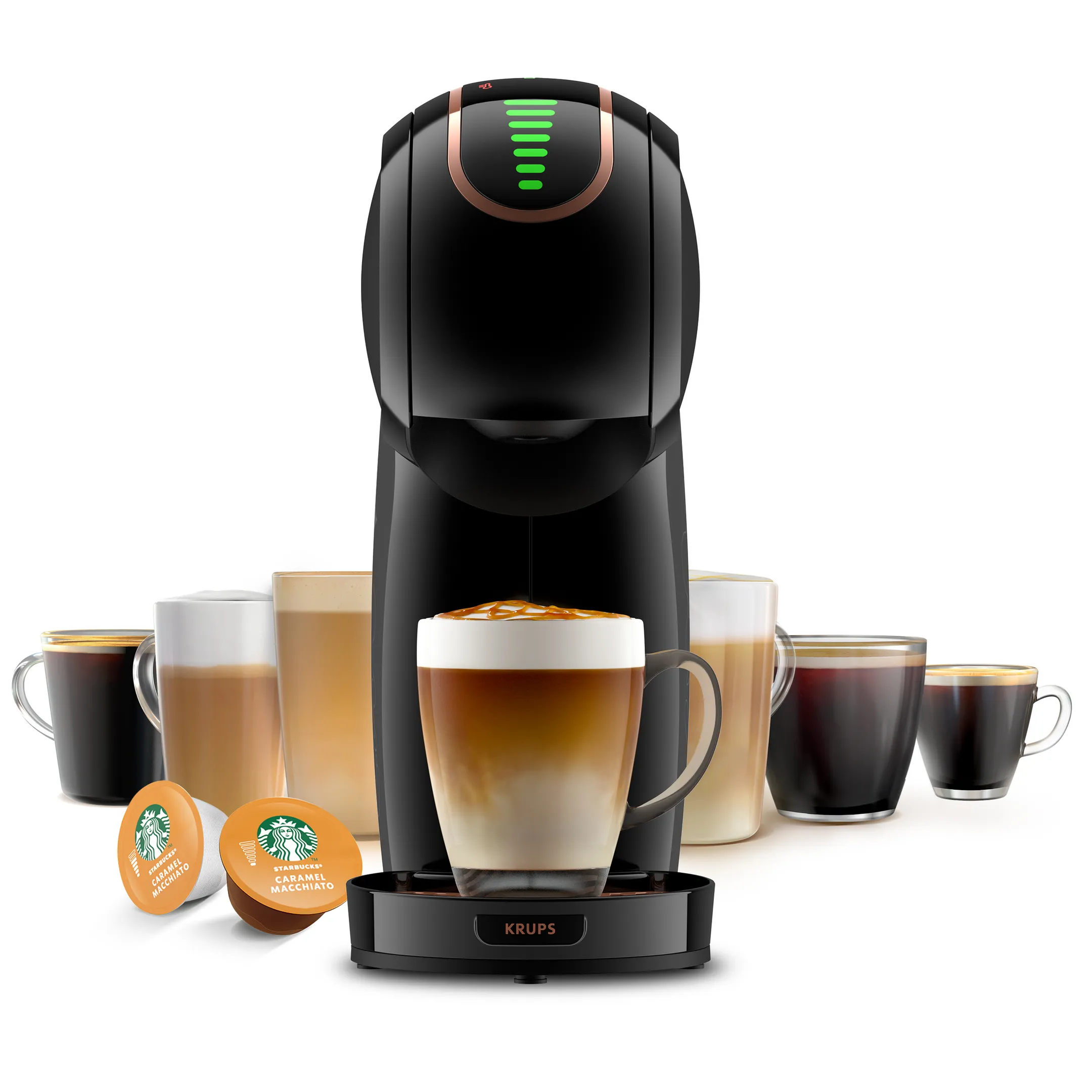Krups Nescafé Dolce Gusto Genio S YY5663FD + 3 Packungen Starbucks Kaffeekapseln image