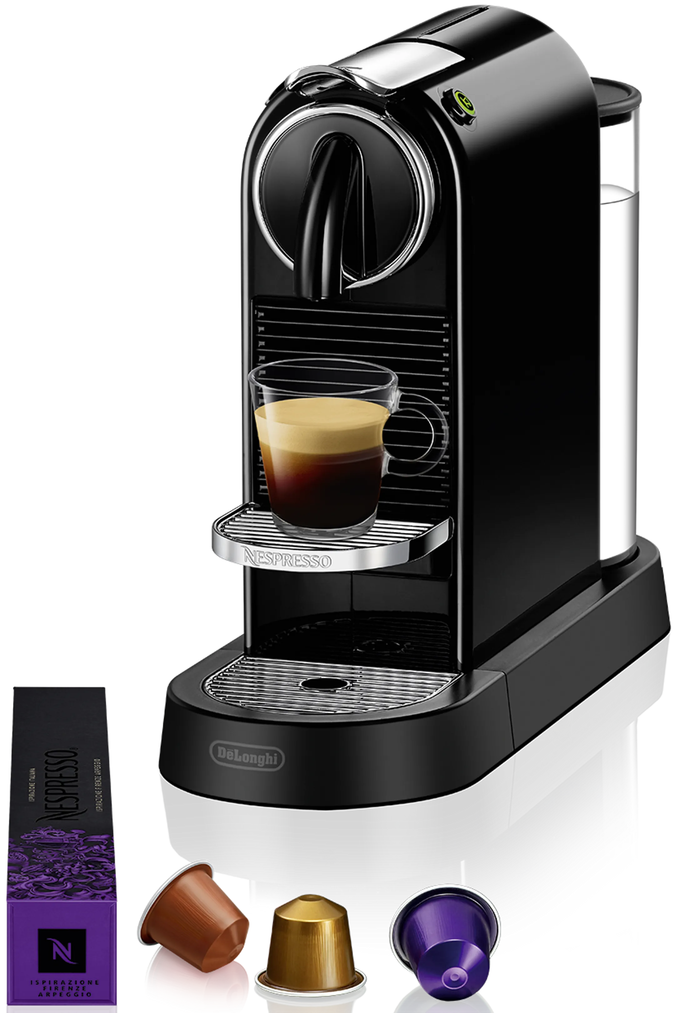Machine à café Nespresso Citiz EN167.B - Noir